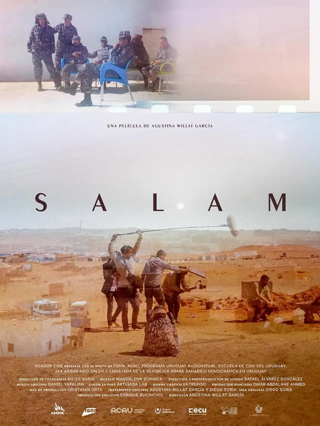 Plakat filmowy "Salam"