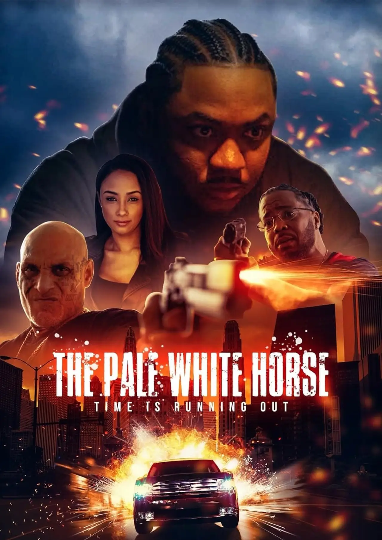 Plakat filmowy "The Pale White Horse"