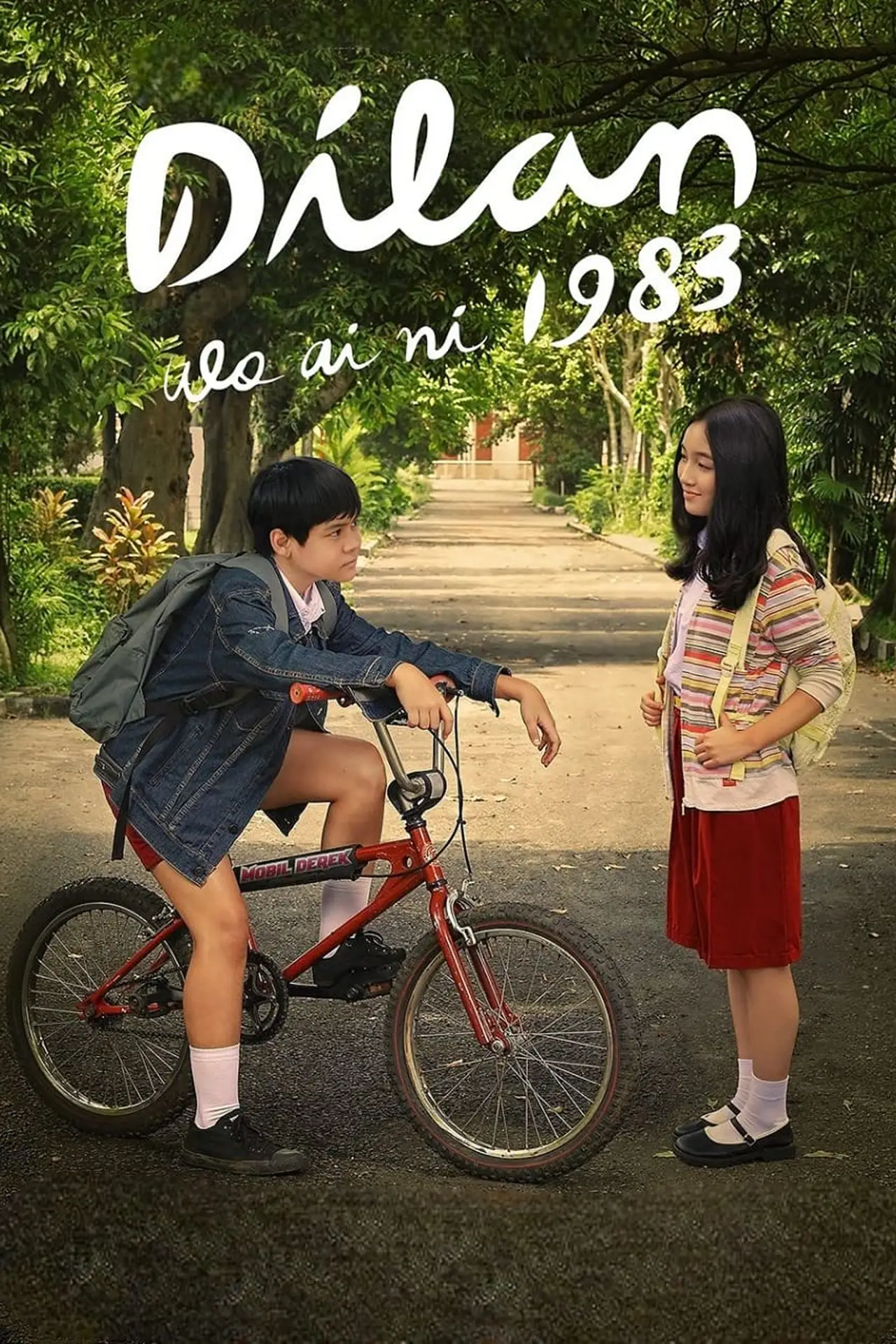 Plakat filmowy "Dilan 1983: Wo Ai Ni"