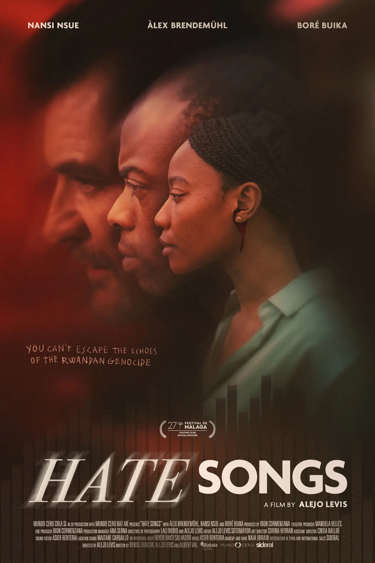 Plakat filmowy "Hate Songs"