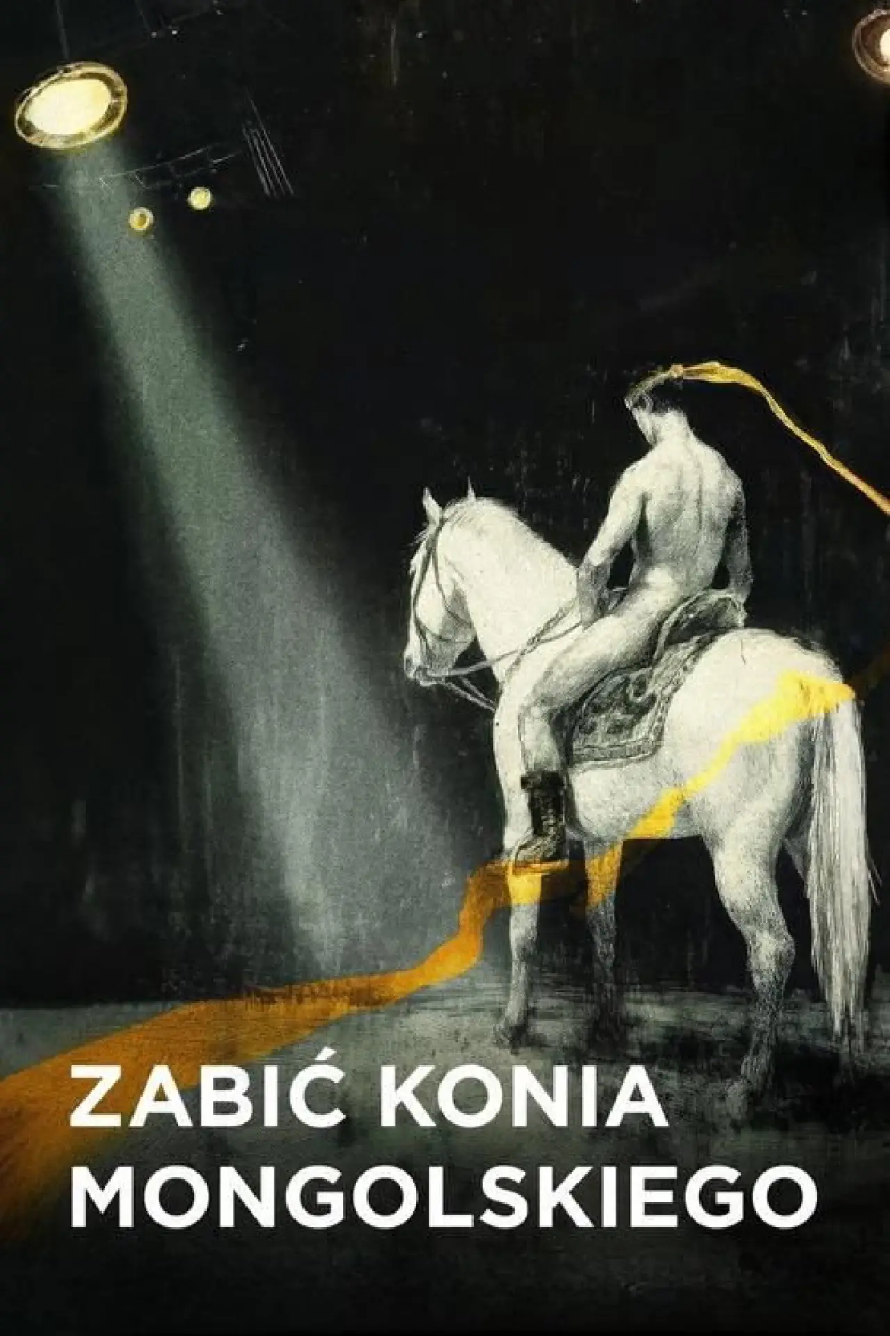 Plakat filmowy "Zabić mongolskiego konia"
