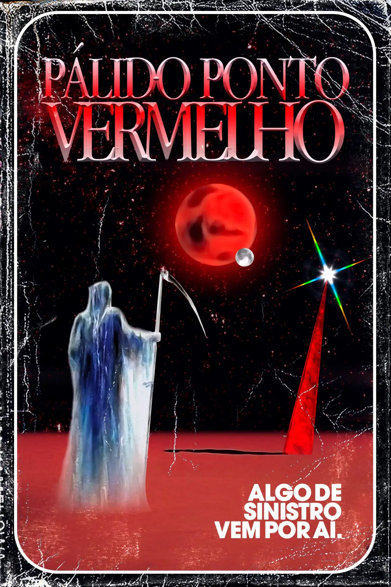 Plakat filmowy "Pálido Ponto Vermelho"