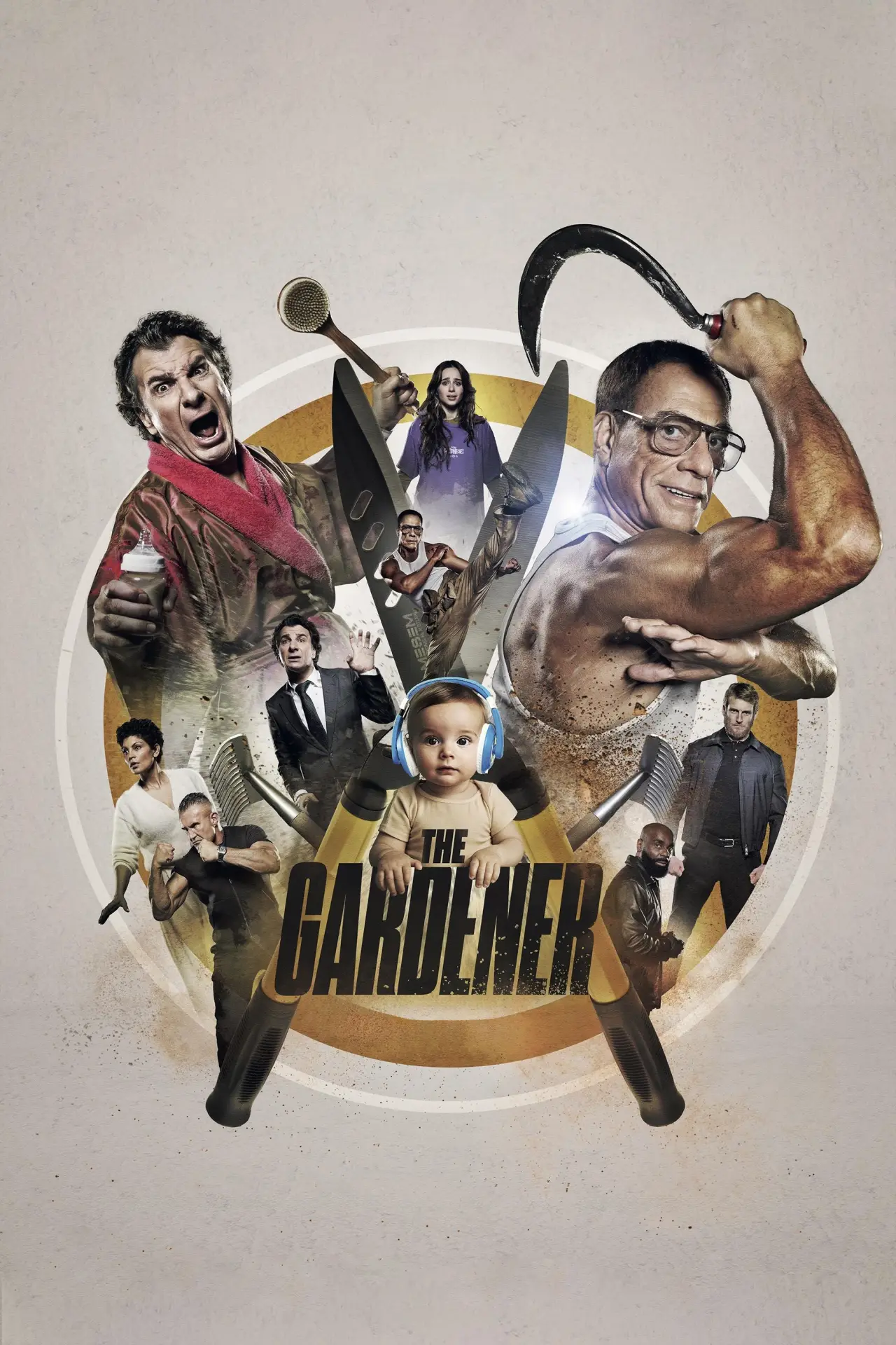 Plakat filmowy "Ogrodnik"
