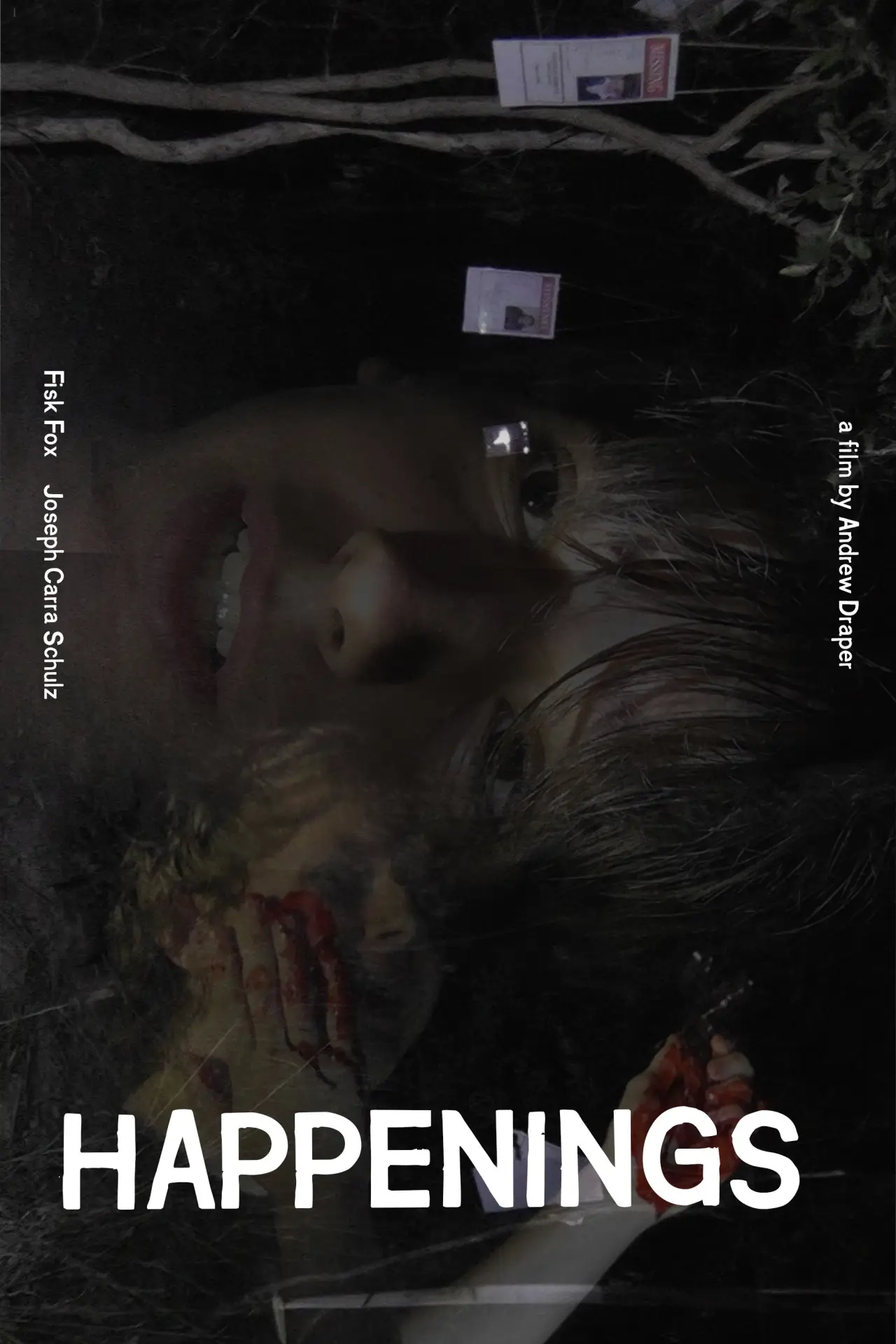 Plakat filmowy "Happenings"