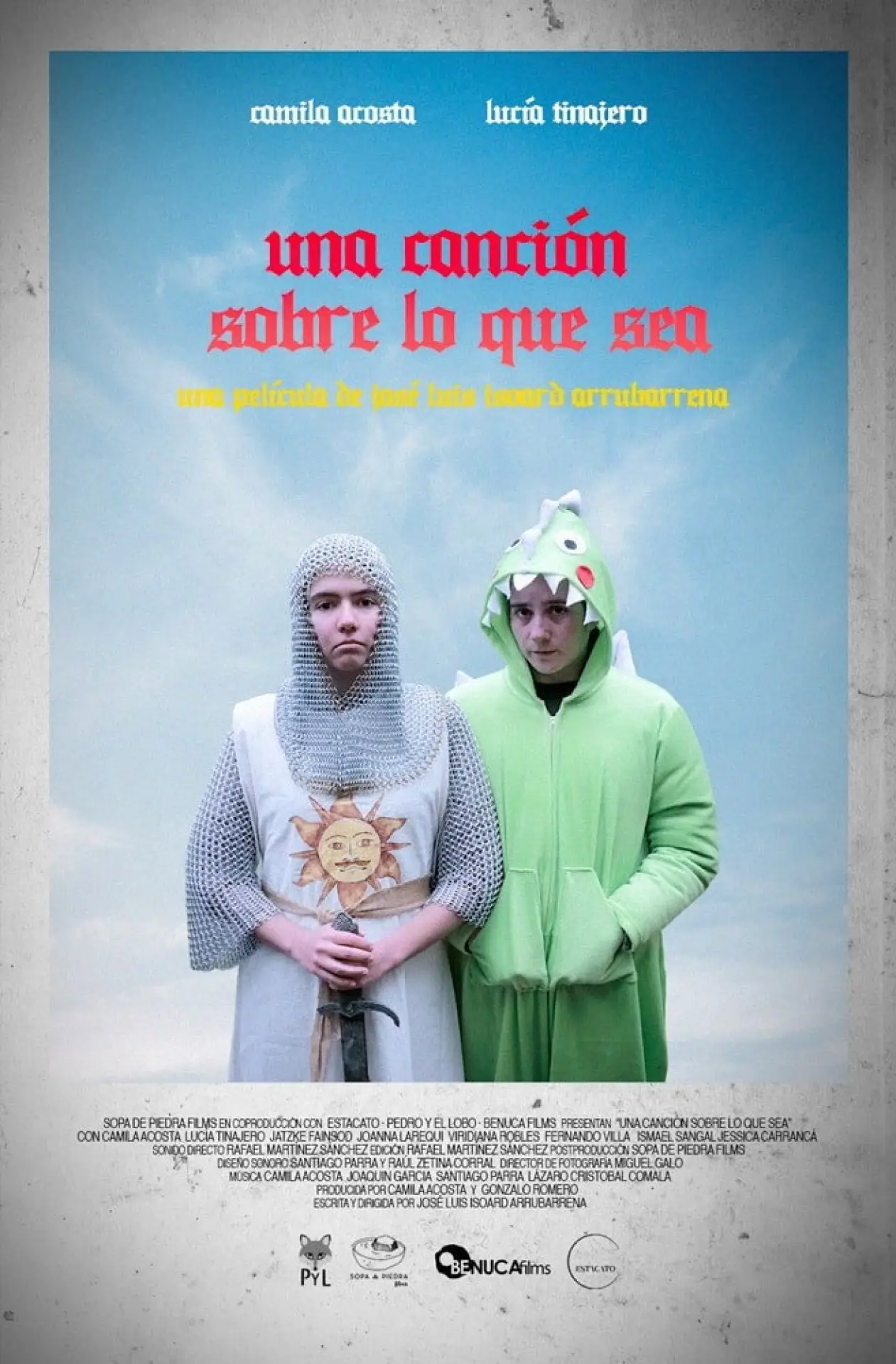 Plakat filmowy "Una canción sobre lo que sea"