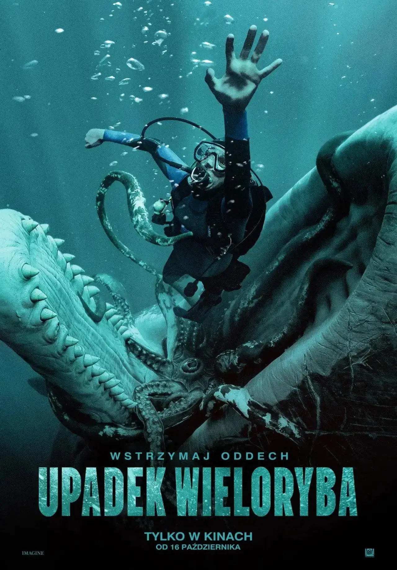 Plakat filmowy "Upadek wieloryba"