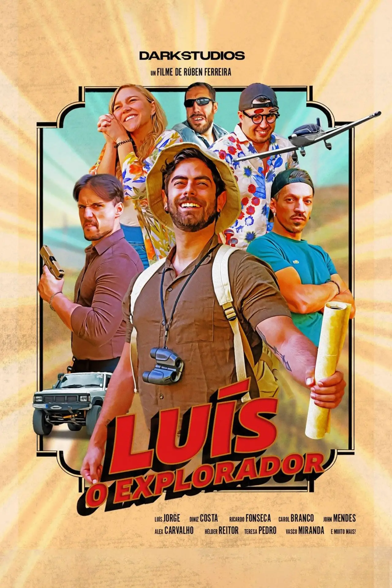 Plakat filmowy "Luís, O Explorador"