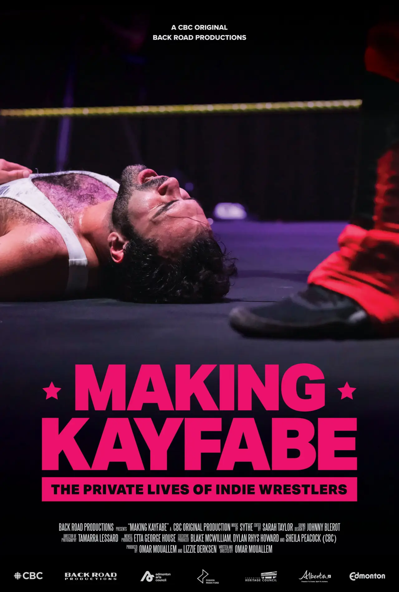 Plakat filmowy "Making Kayfabe"
