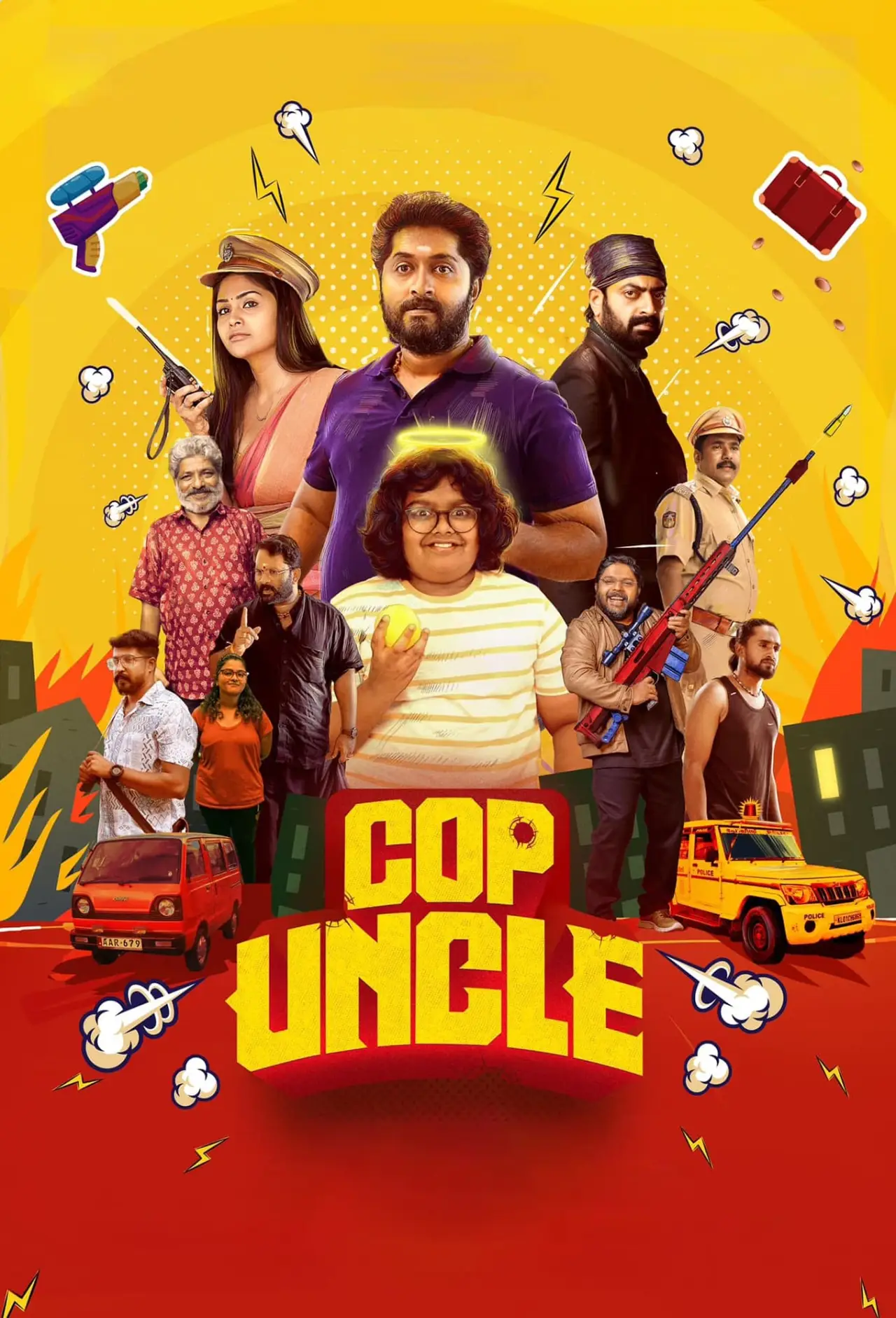 Plakat filmowy "Cop Uncle"