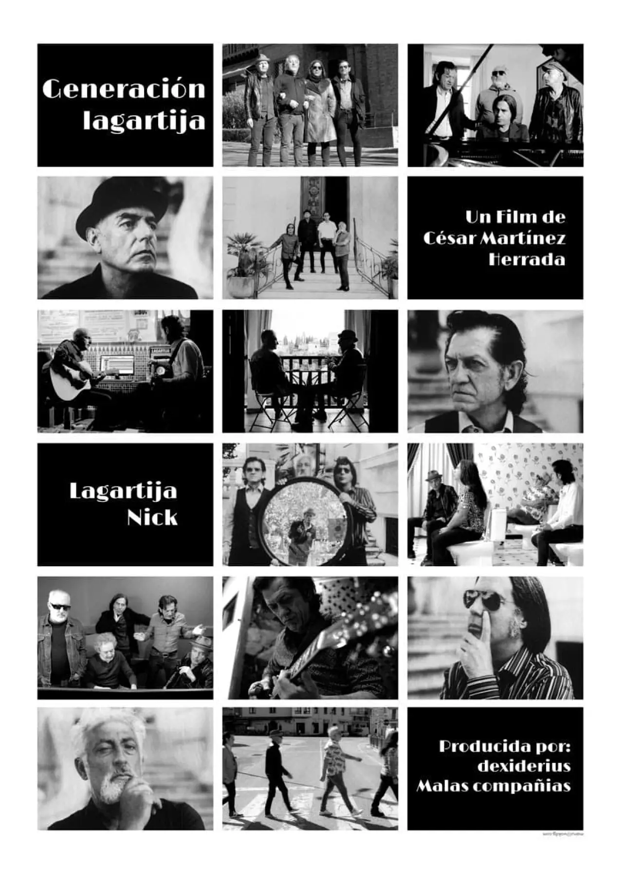 Plakat filmowy "Generación Lagartija"