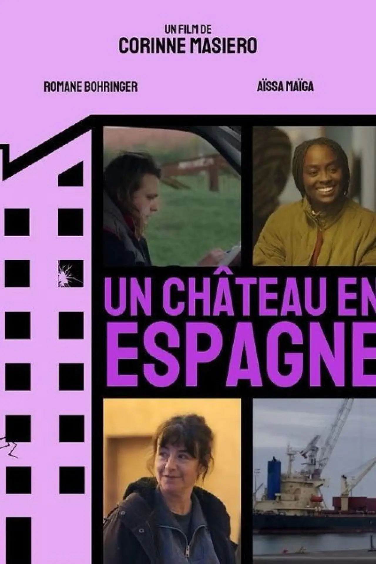 Plakat filmowy "Un château en Espagne"
