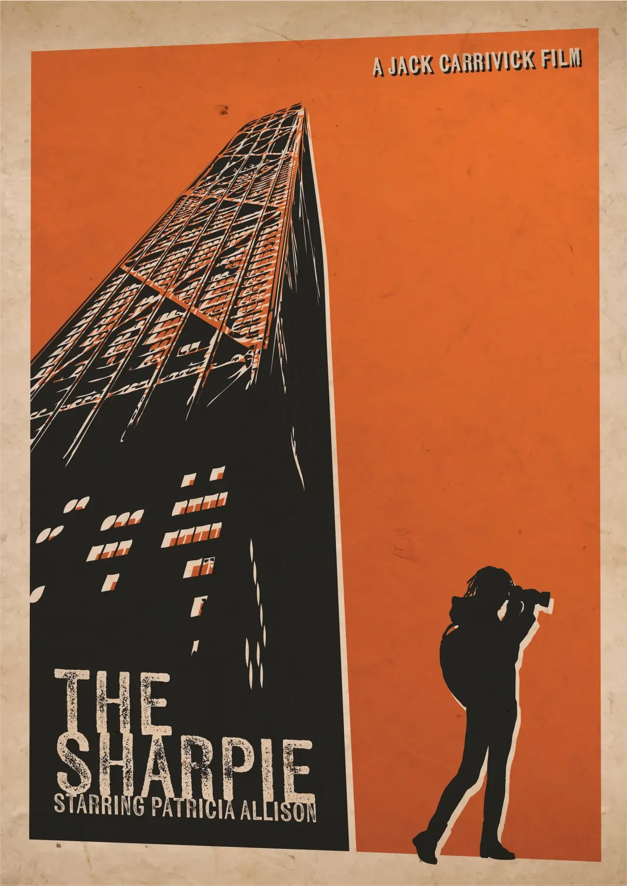 Plakat filmowy "The Sharpie"