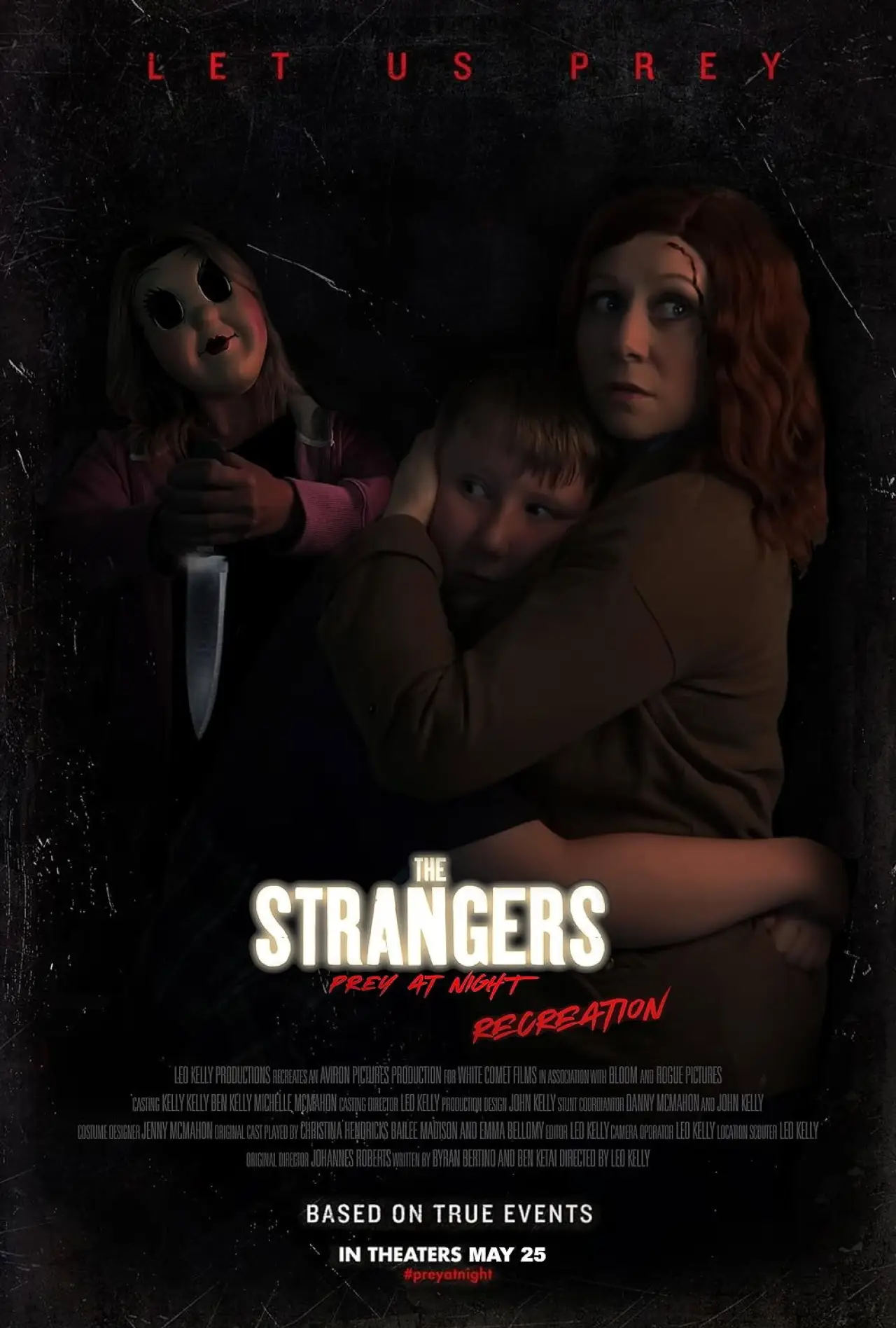 Plakat filmowy "The Strangers Prey at Night: Recreation"