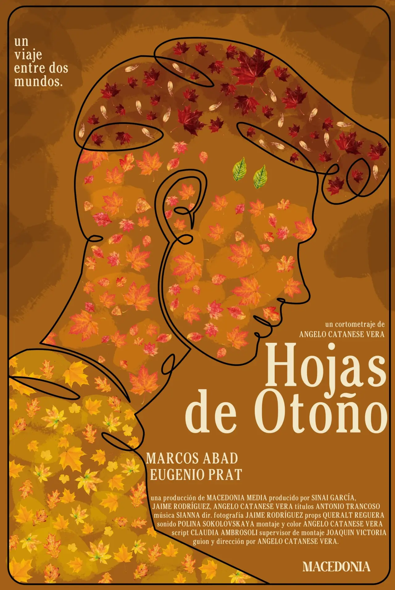 Plakat filmowy "Hojas de Otoño"