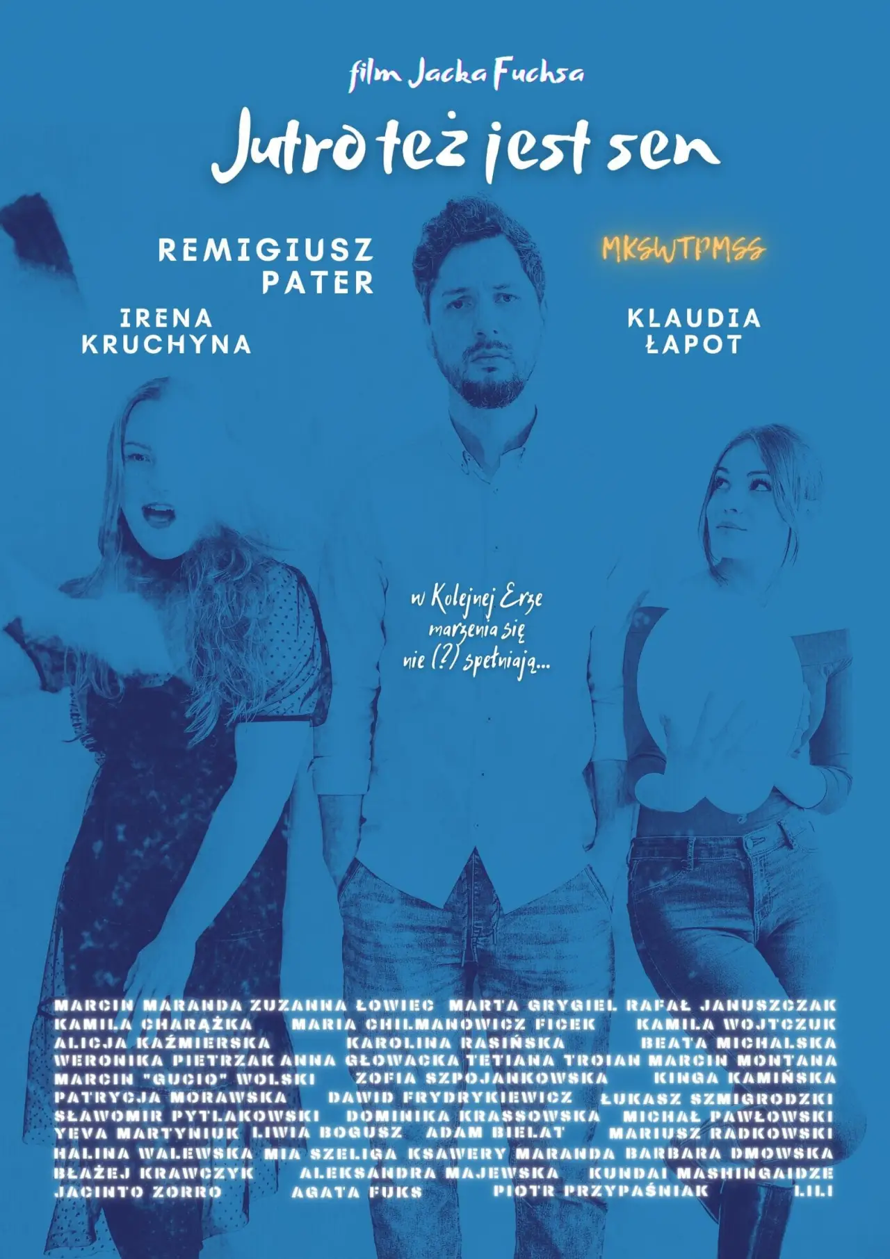 Plakat filmowy "Jutro też jest sen"