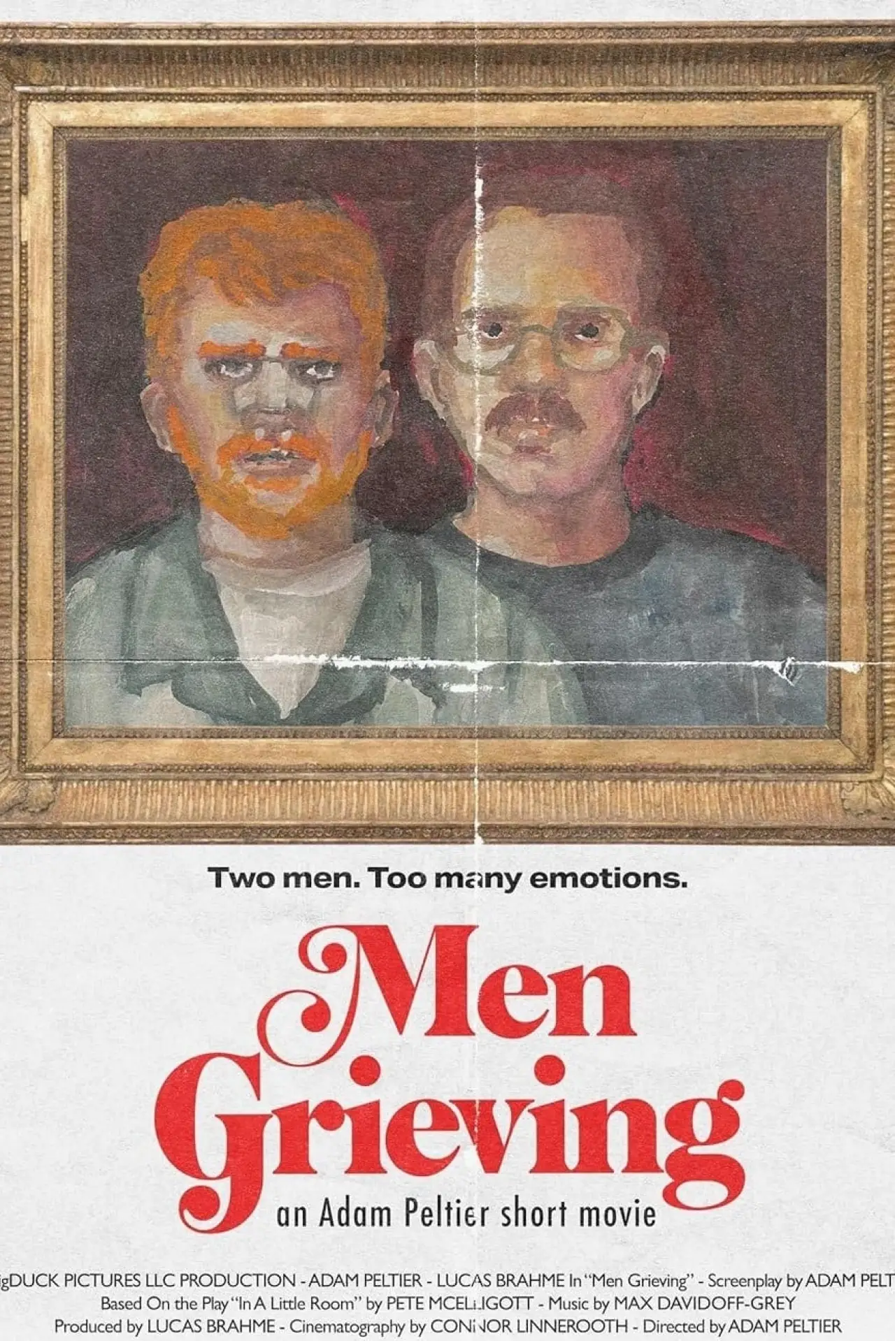 Plakat filmowy "Men Grieving"