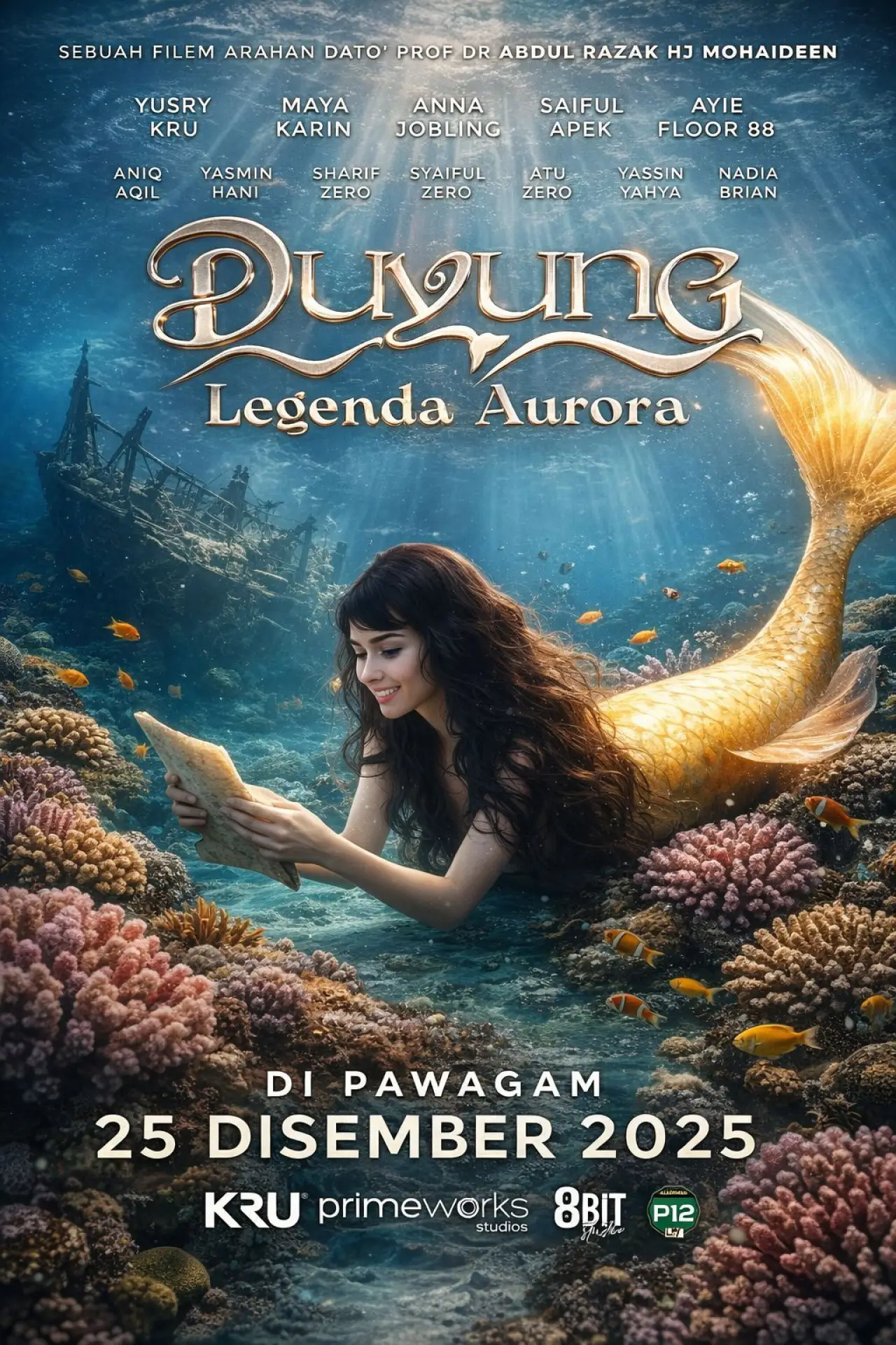 Plakat filmowy "Duyung: Legenda Aurora"