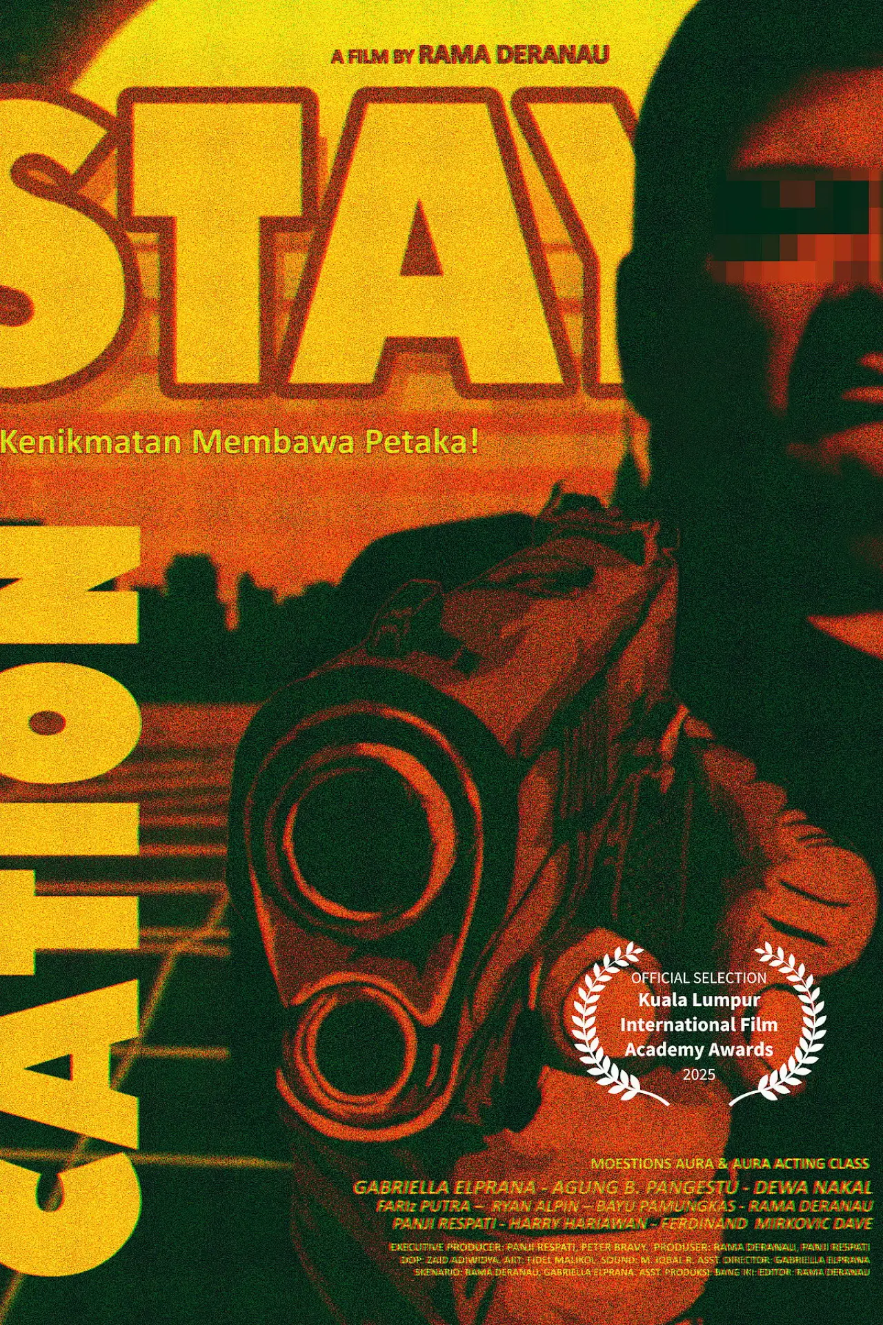 Plakat filmowy "Staycation"