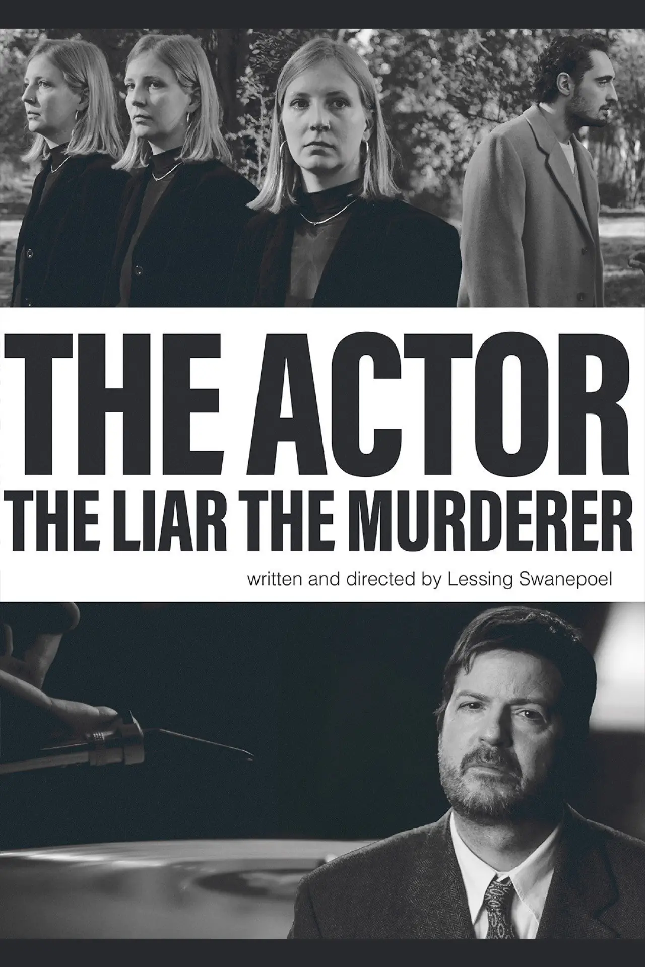 Plakat filmowy "The Actor The Liar The Murderer"