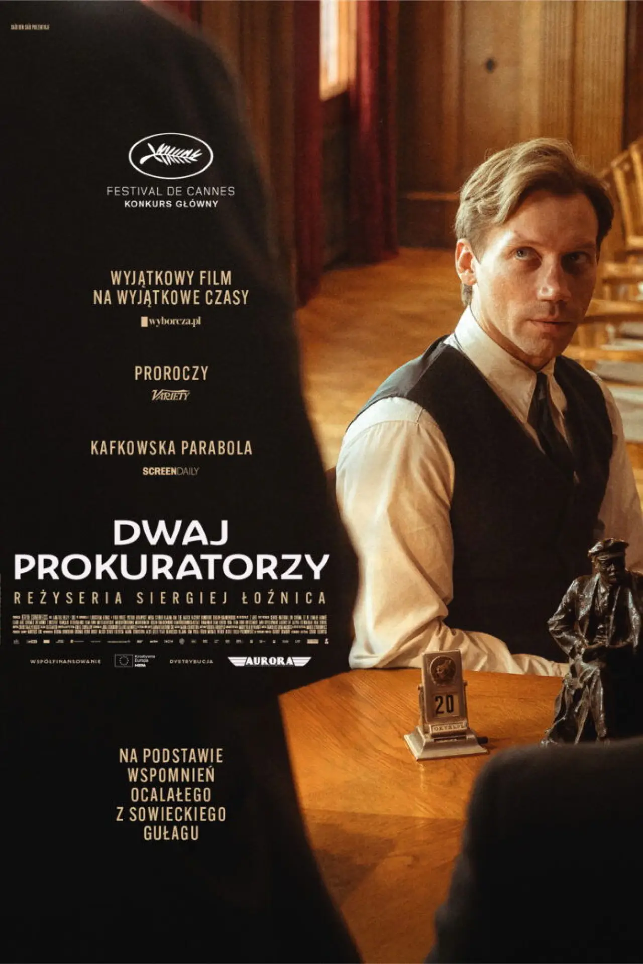 Plakat filmowy "Dwaj prokuratorzy"