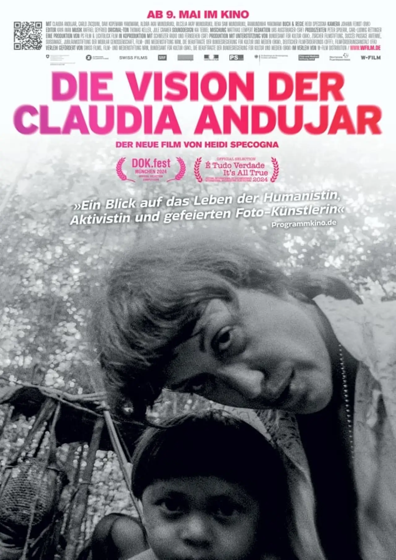 Plakat filmowy "Die Vision der Claudia Andujar"