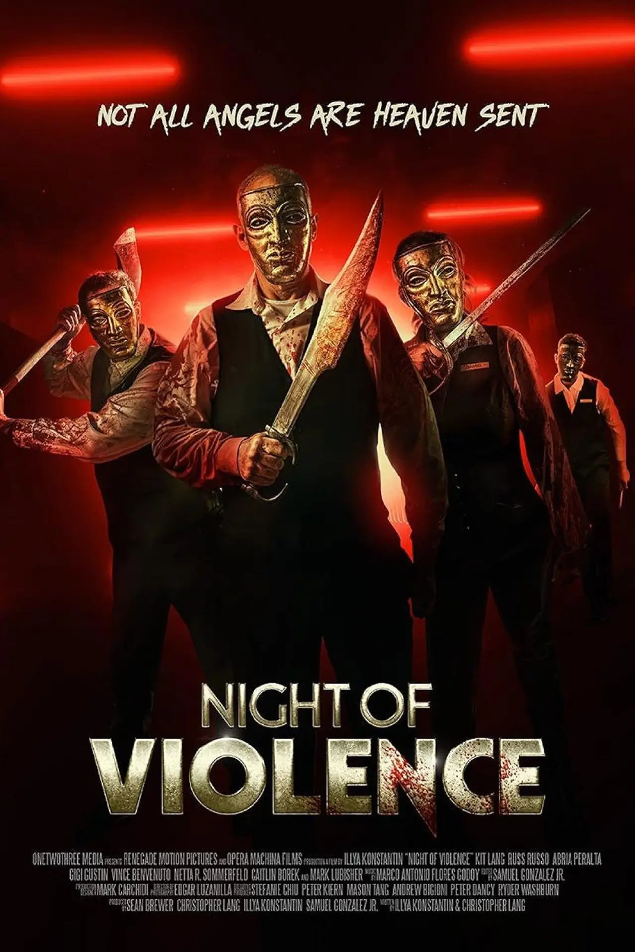 Plakat filmowy "Night of Violence"