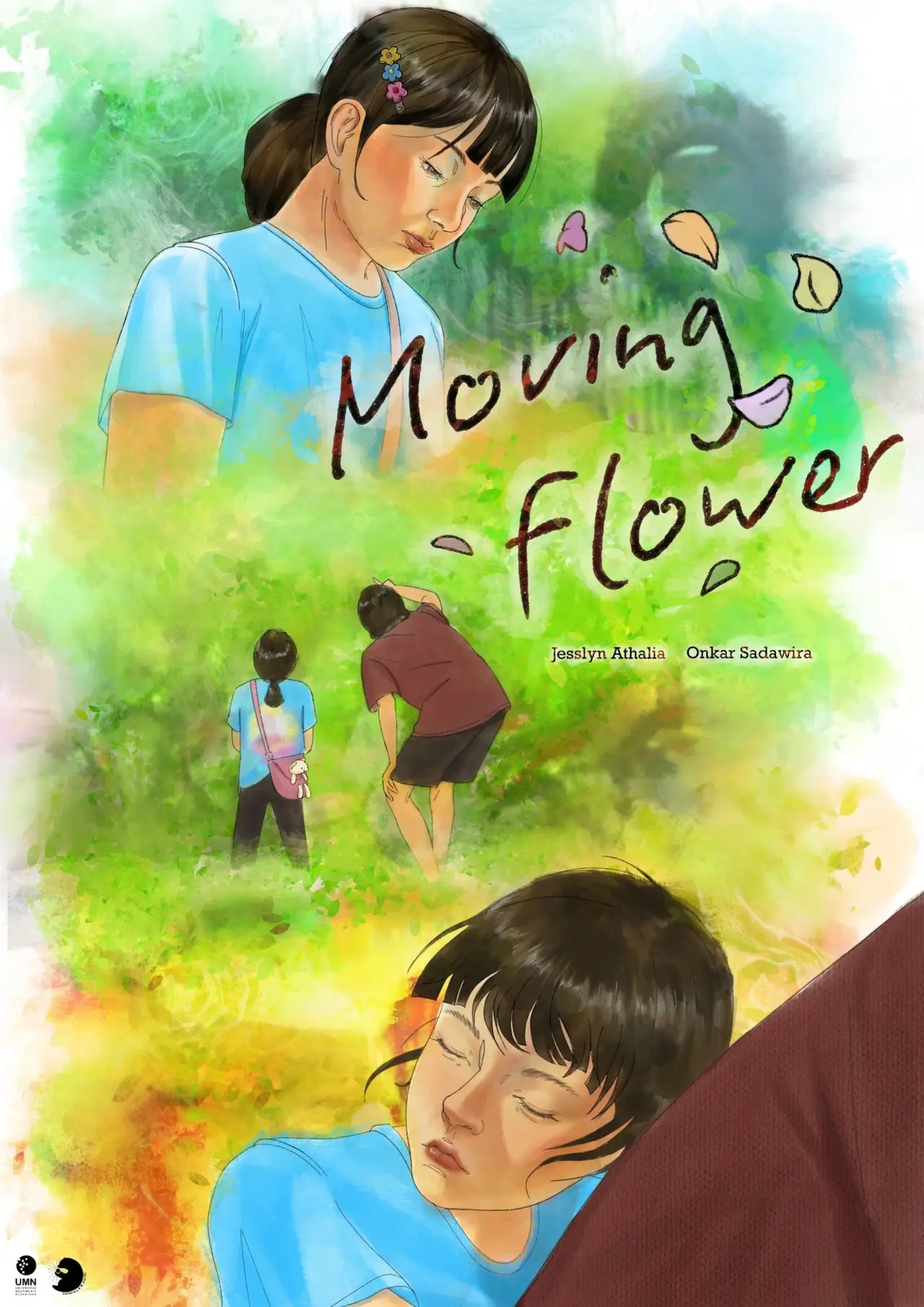 Plakat filmowy "Moving Flower"