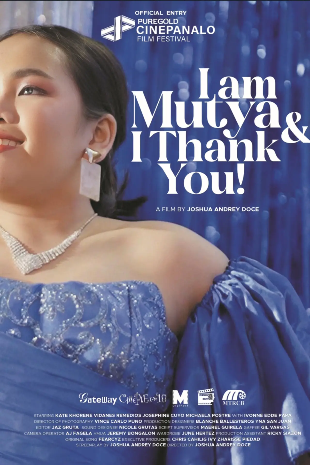 Plakat filmowy "I Am Mutya And I Thank You!"