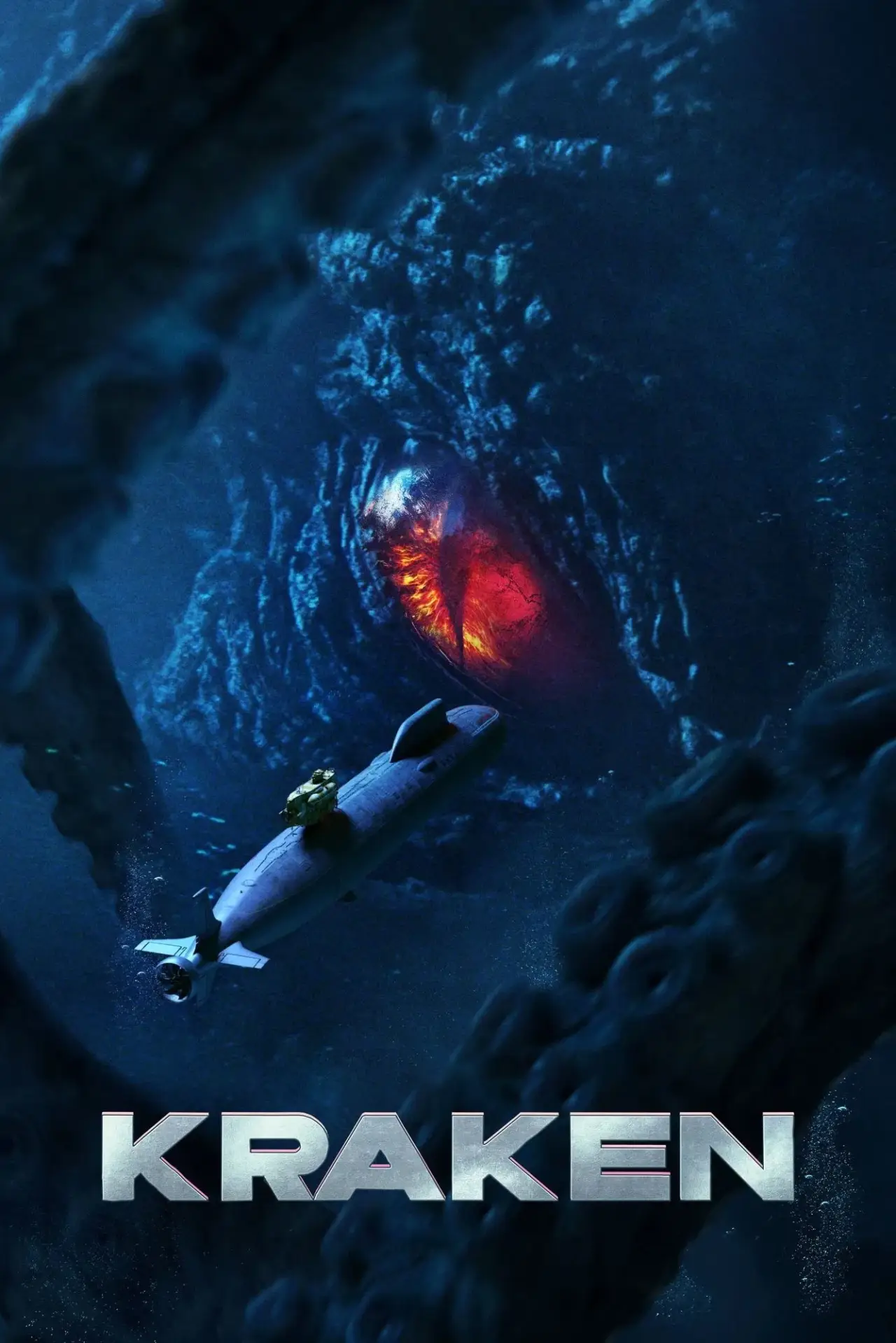 Plakat filmowy "Podwodna bestia"