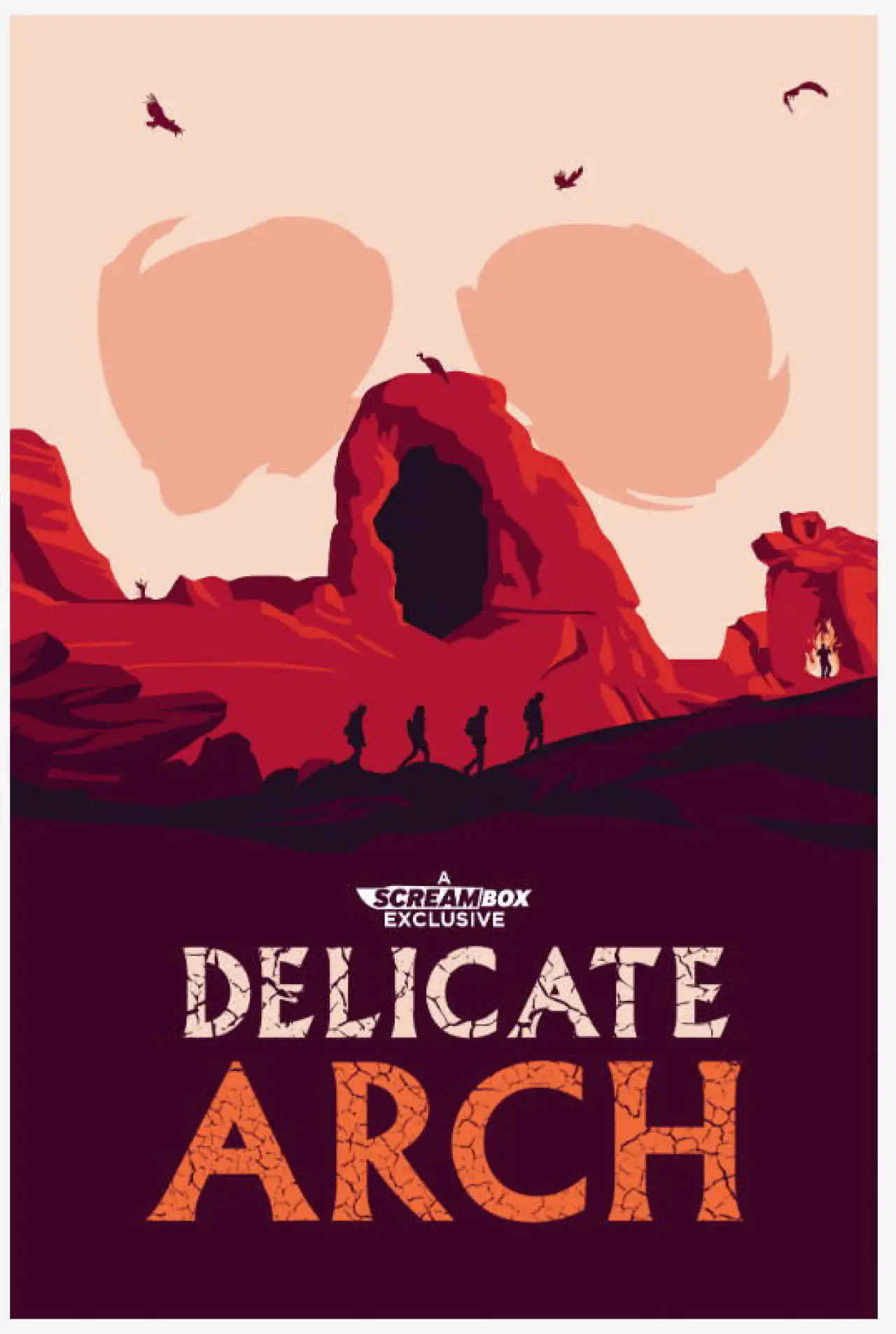 Plakat filmowy "Delicate Arch"