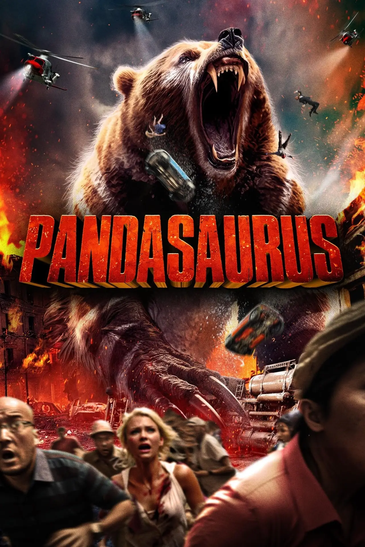 Plakat filmowy "Pandasaurus"