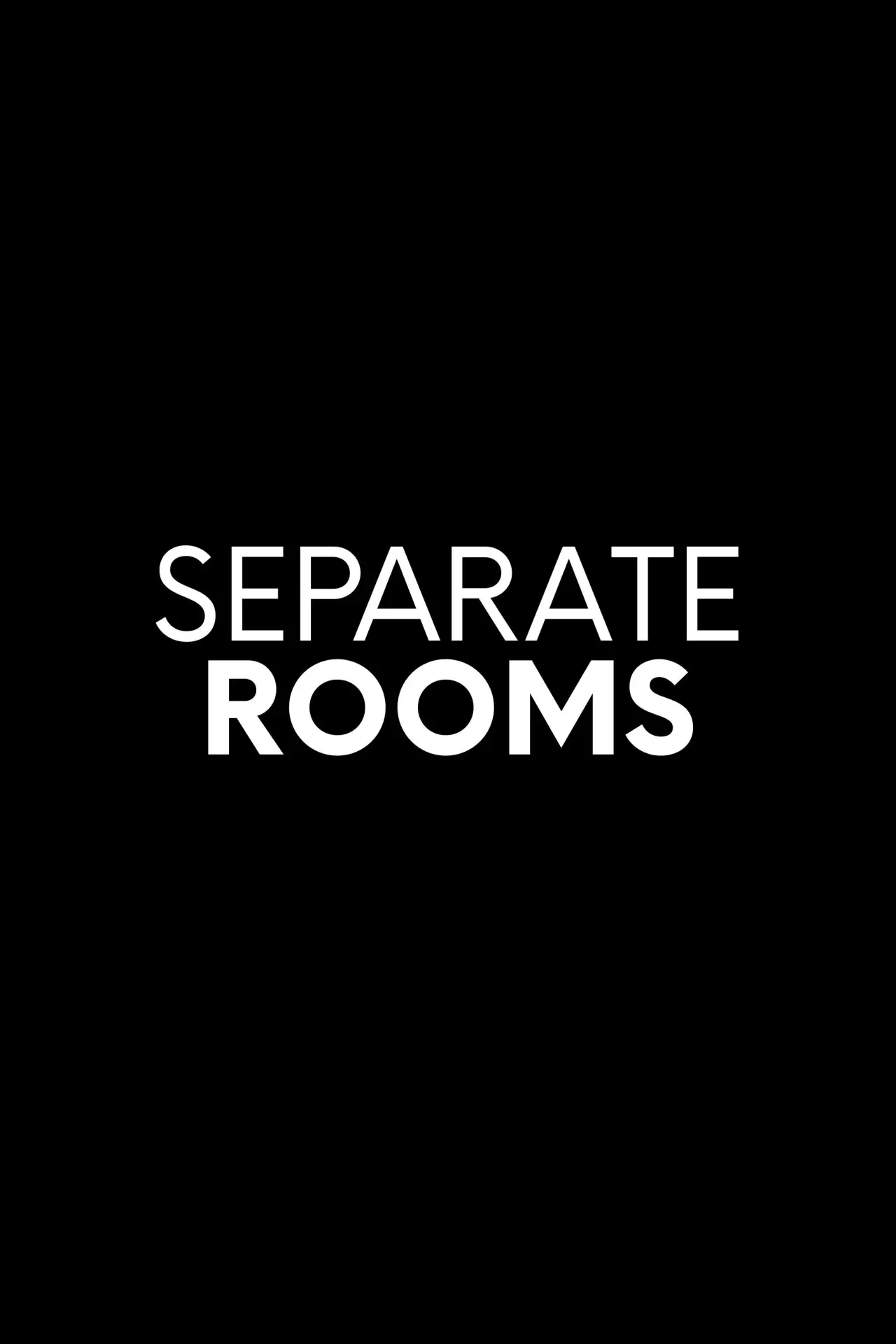 Plakat filmowy "Camere separate"