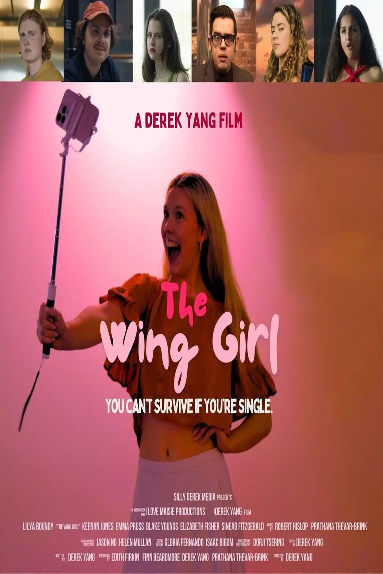Plakat filmowy "The Wing Girl"