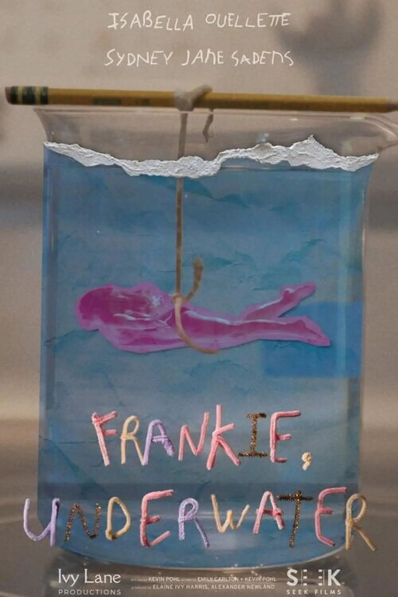 Plakat filmowy "Frankie, Underwater"