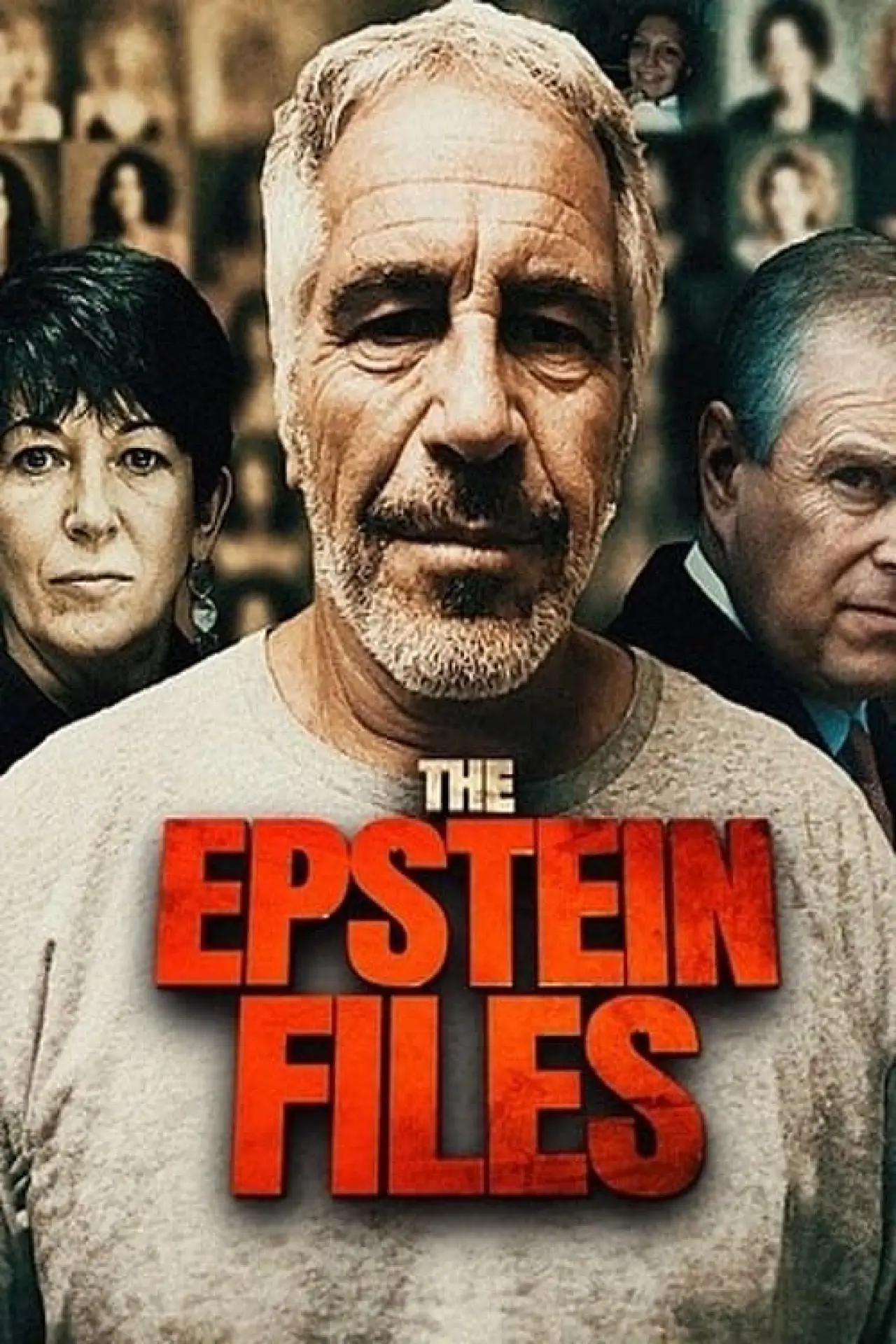 Plakat filmowy "The Epstein Files"