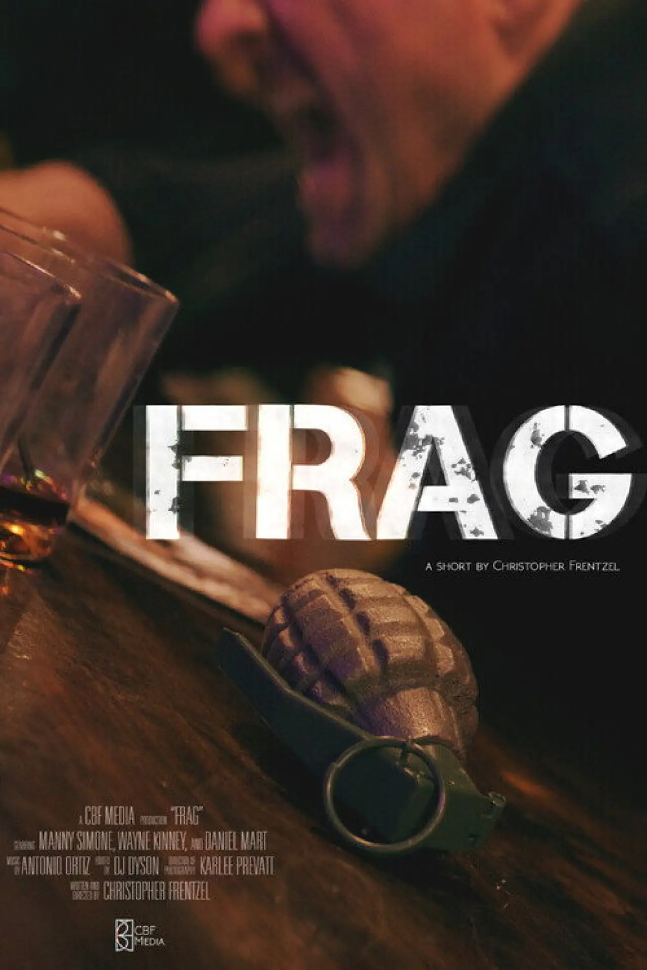 Plakat filmowy "Frag"