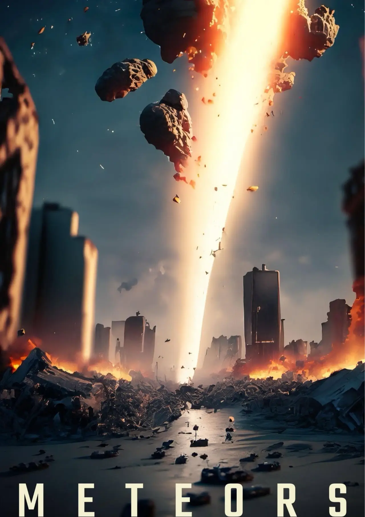Plakat filmowy "Meteors"