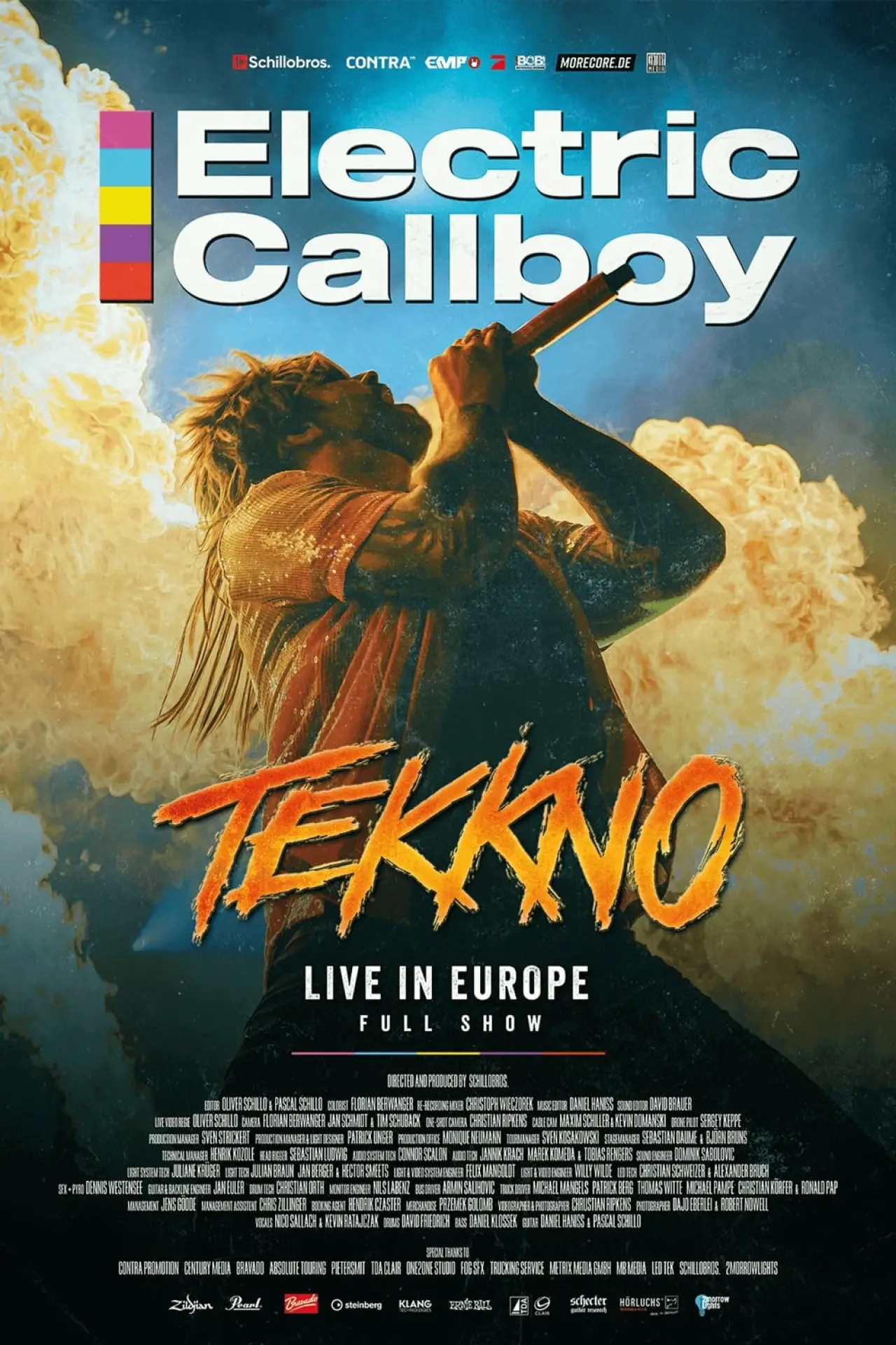 Plakat filmowy "Electric Callboy: Tekkno - Live in Europe"