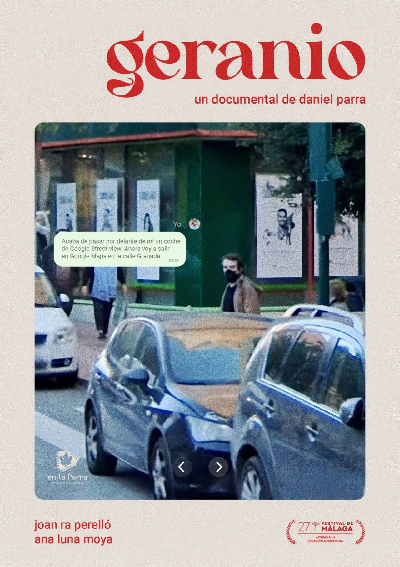 Plakat filmowy "Geranio"