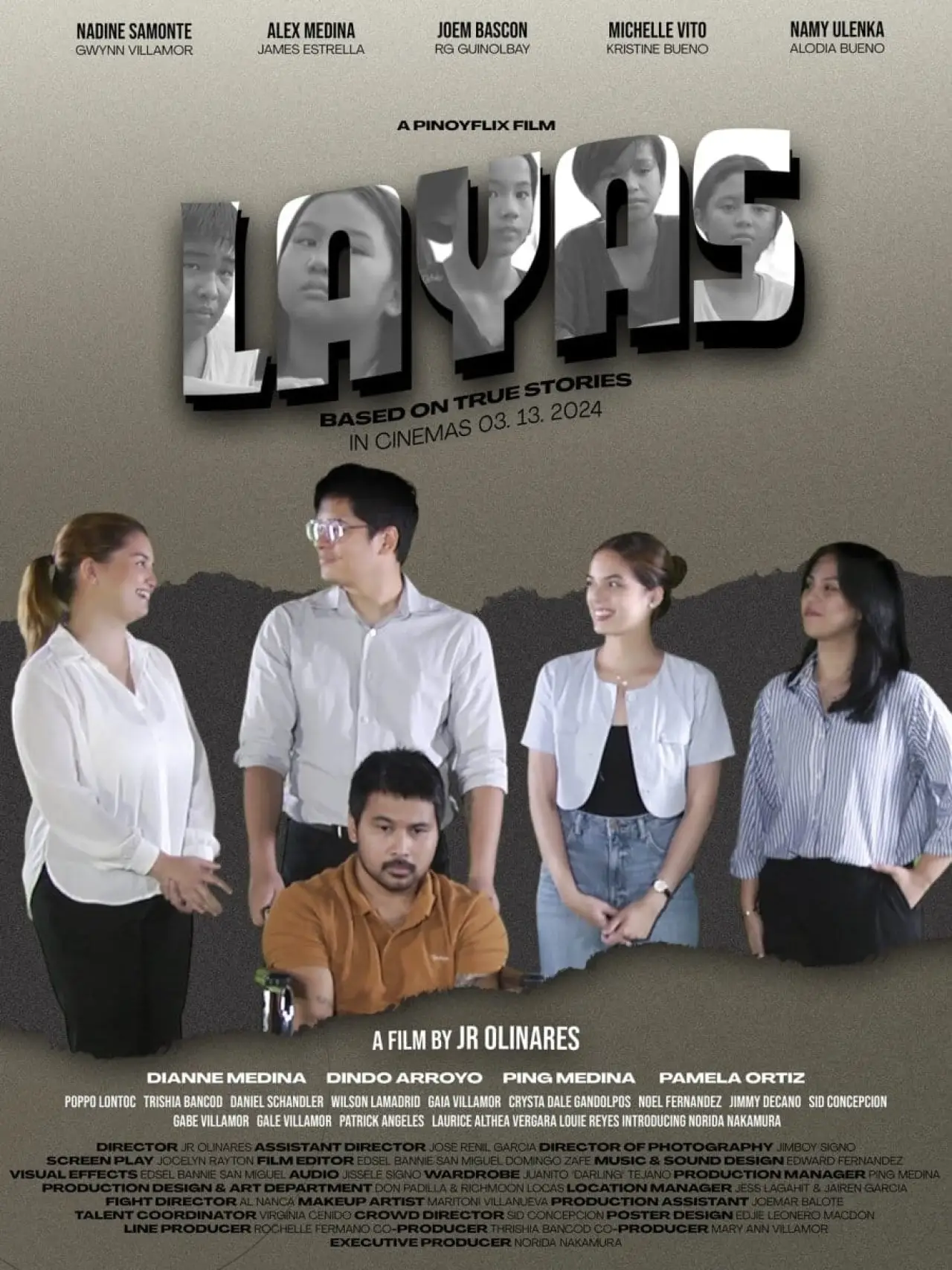 Plakat filmowy "Layas"