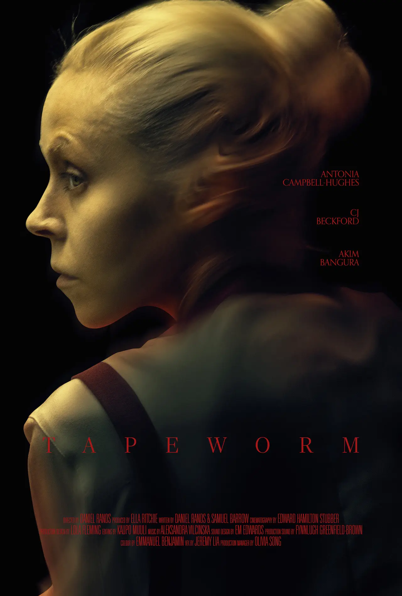 Plakat filmowy "Tapeworm"
