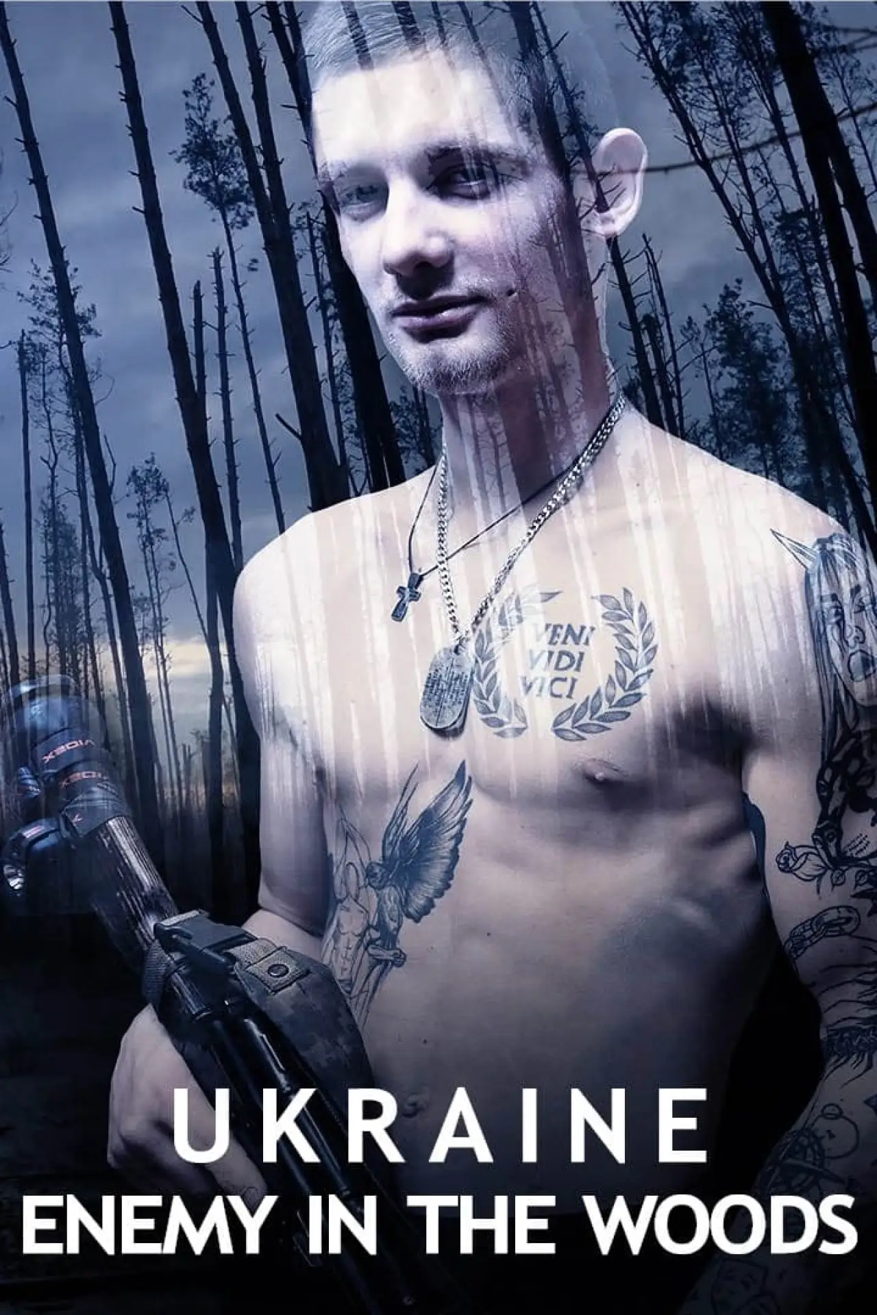 Plakat filmowy "Ukraine: Enemy in the Woods"
