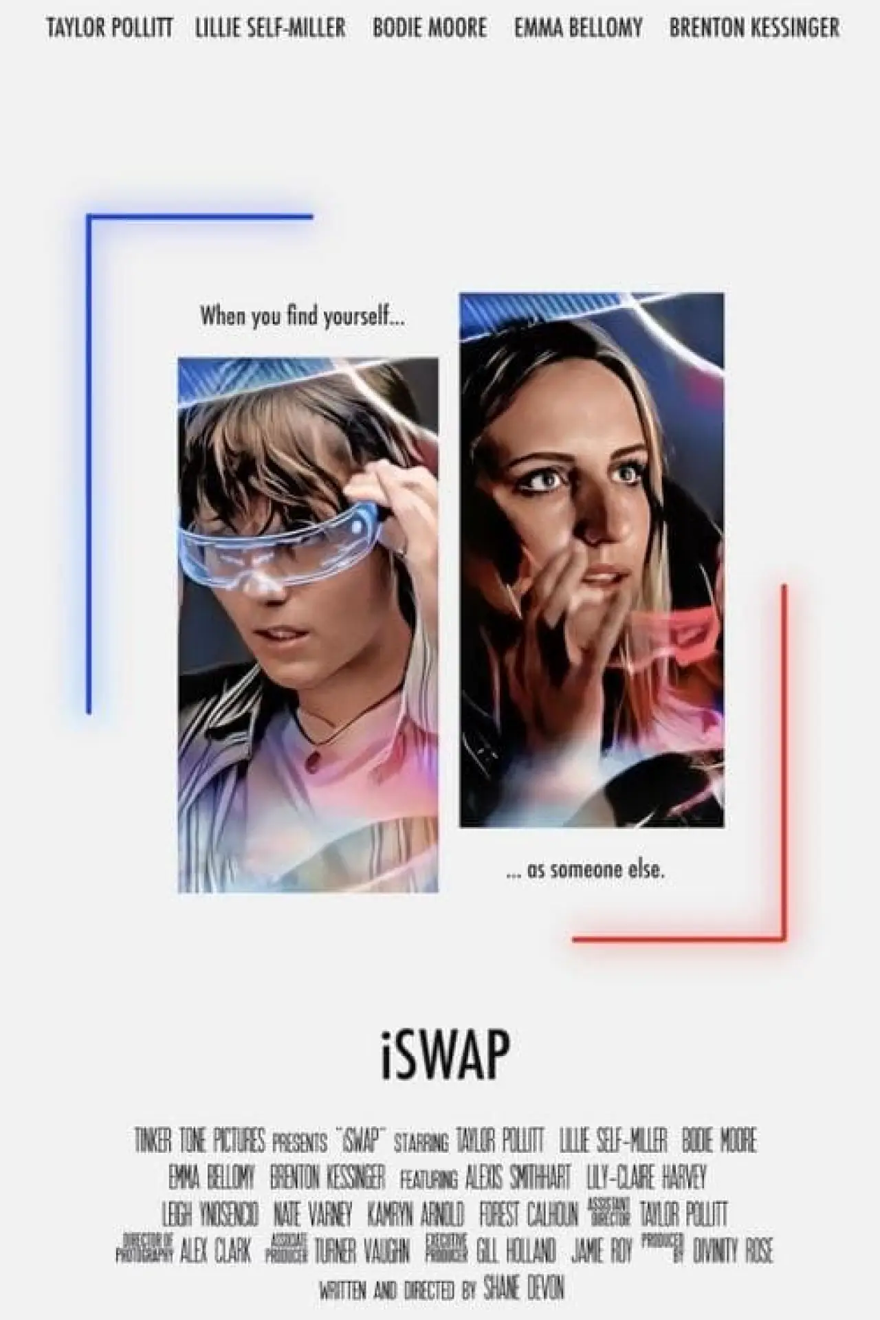 Plakat filmowy "iSwap"