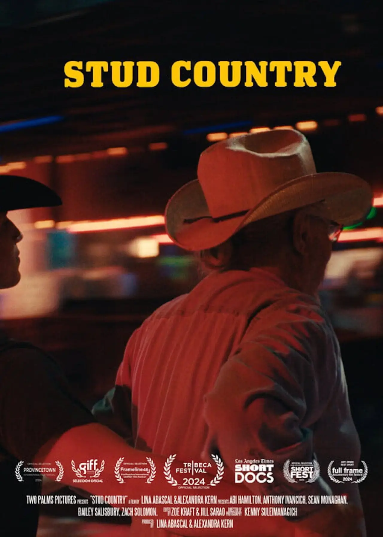 Plakat filmowy "Stud Country"