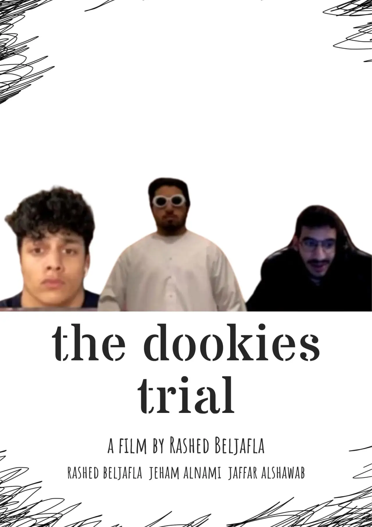Plakat filmowy "The dookie trial"