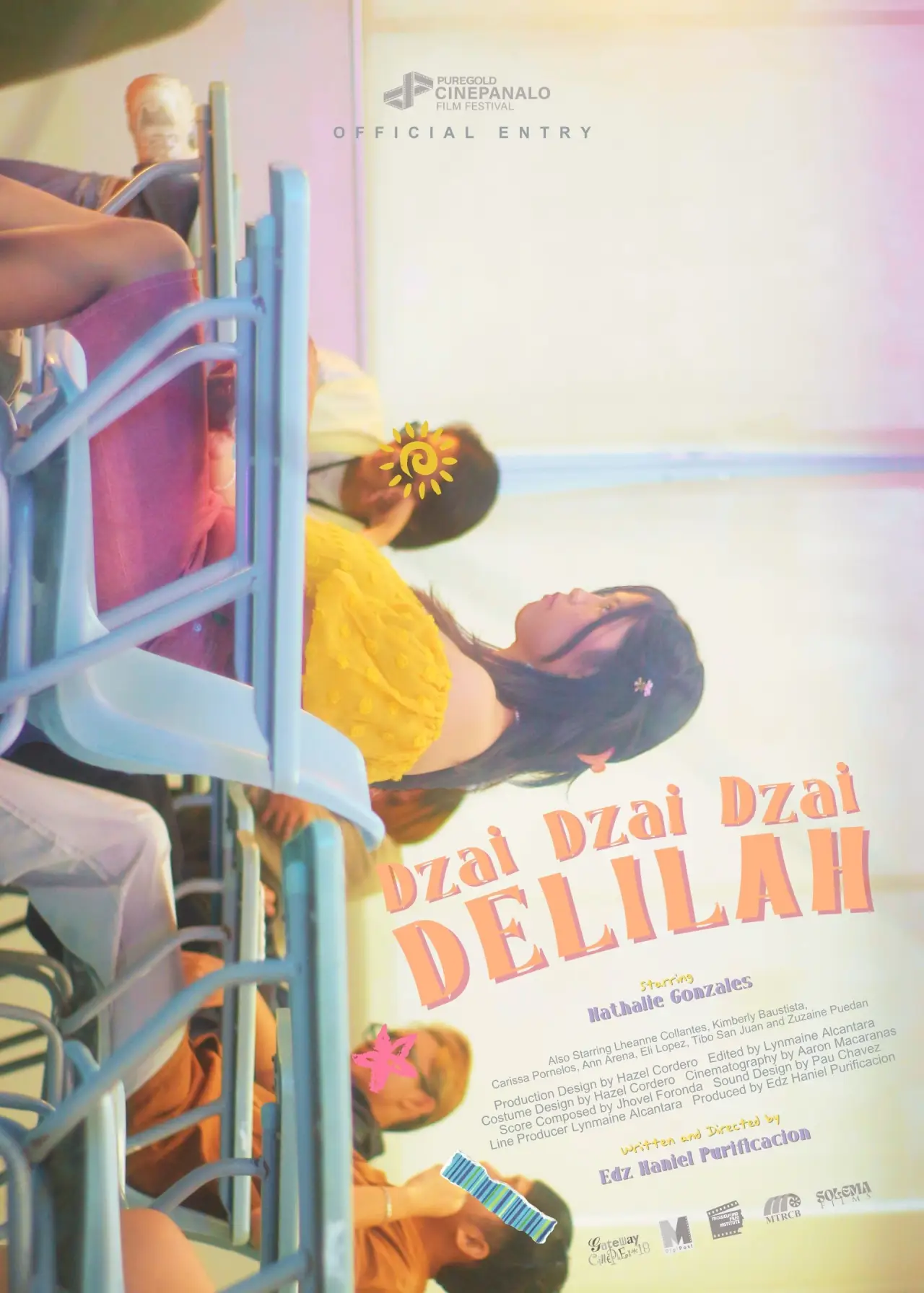 Plakat filmowy "Dzai Dzai Dzai Delilah"