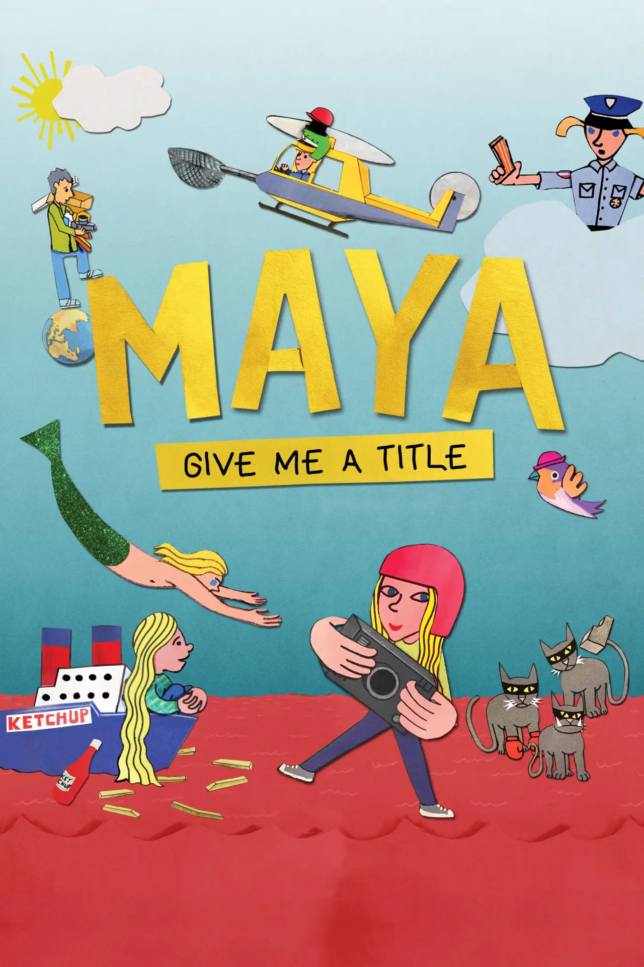 Plakat filmowy "Maya, donne-moi un titre"