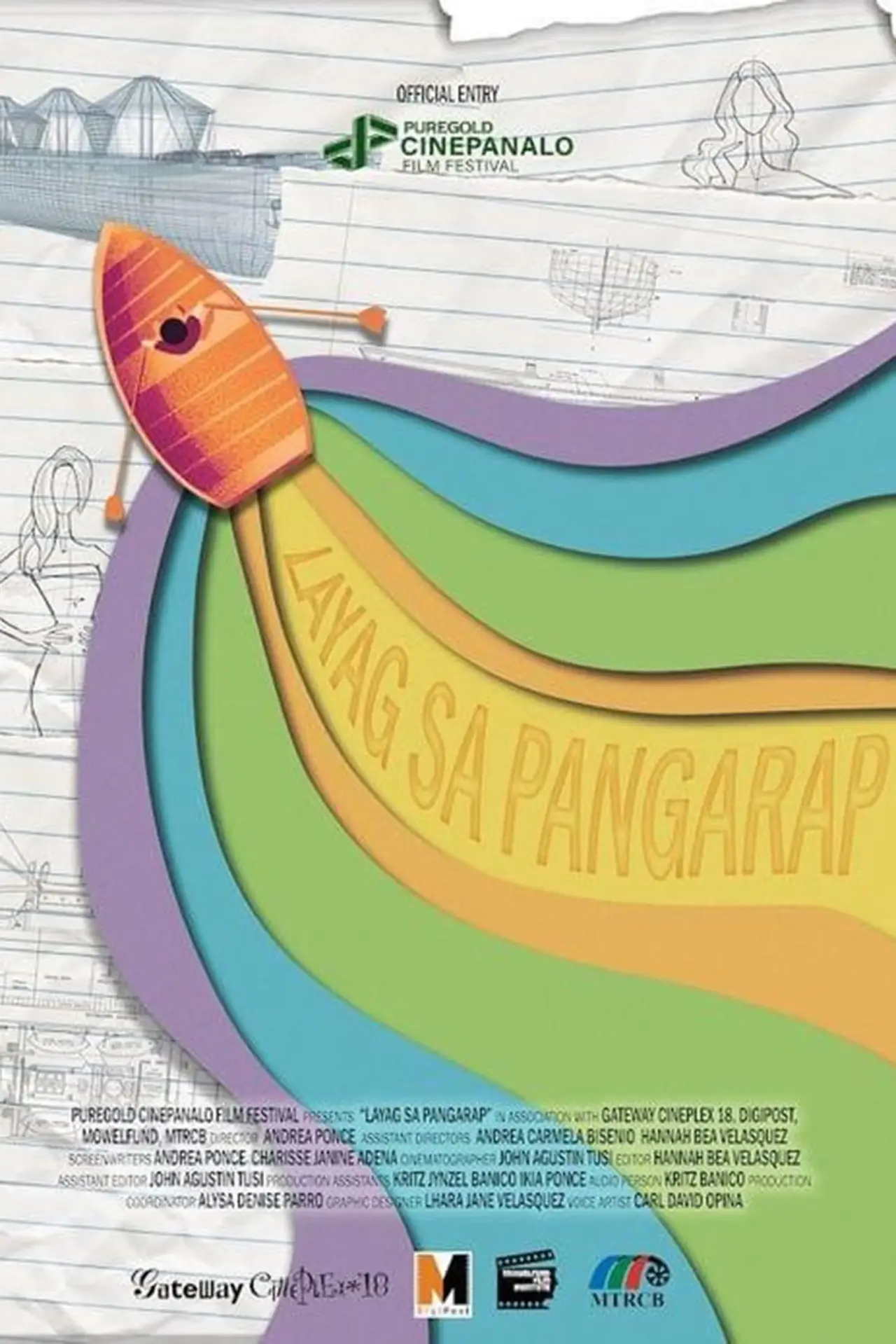 Plakat filmowy "Layag sa Pangarap"