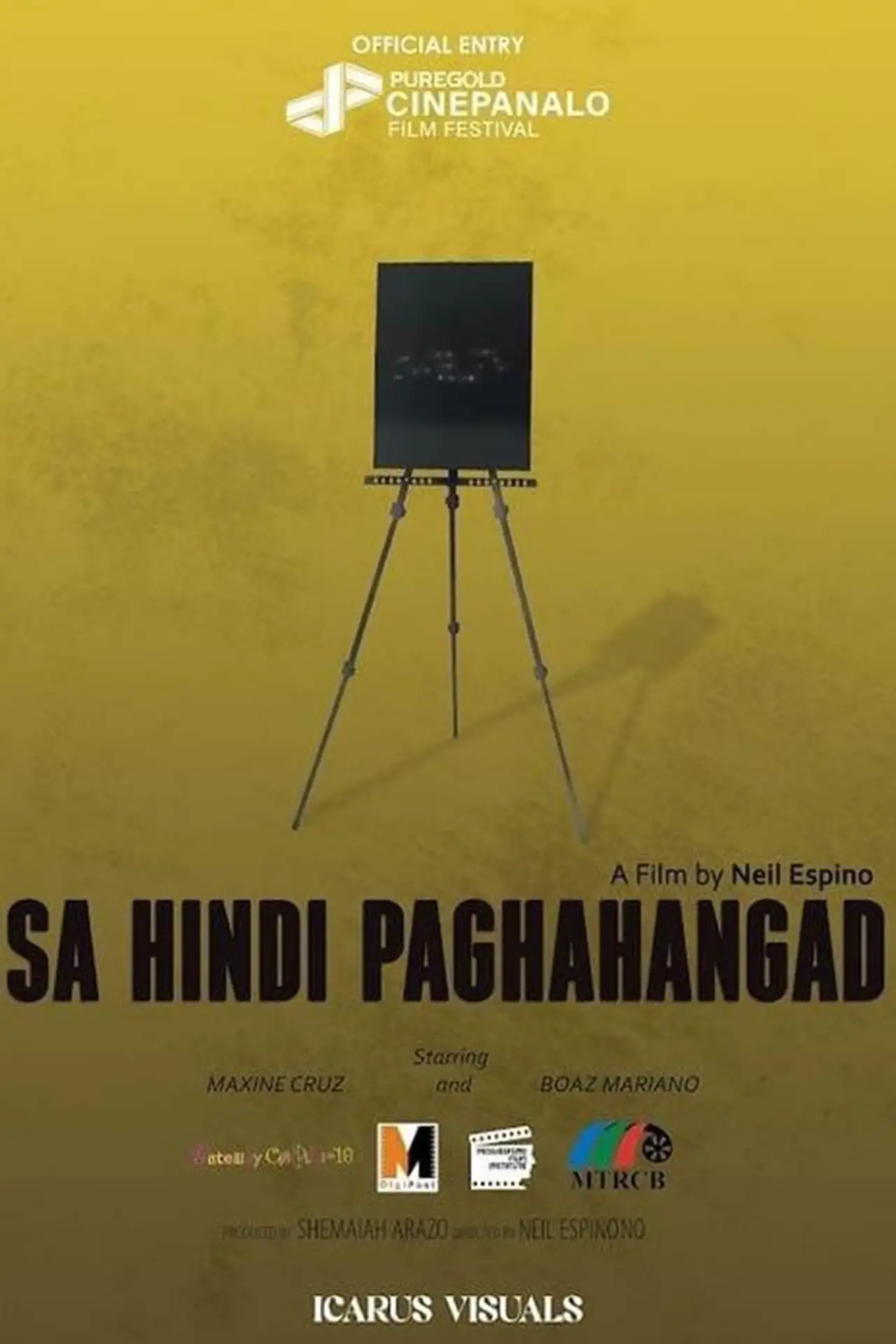 Plakat filmowy "Sa Hindi Paghahangad"