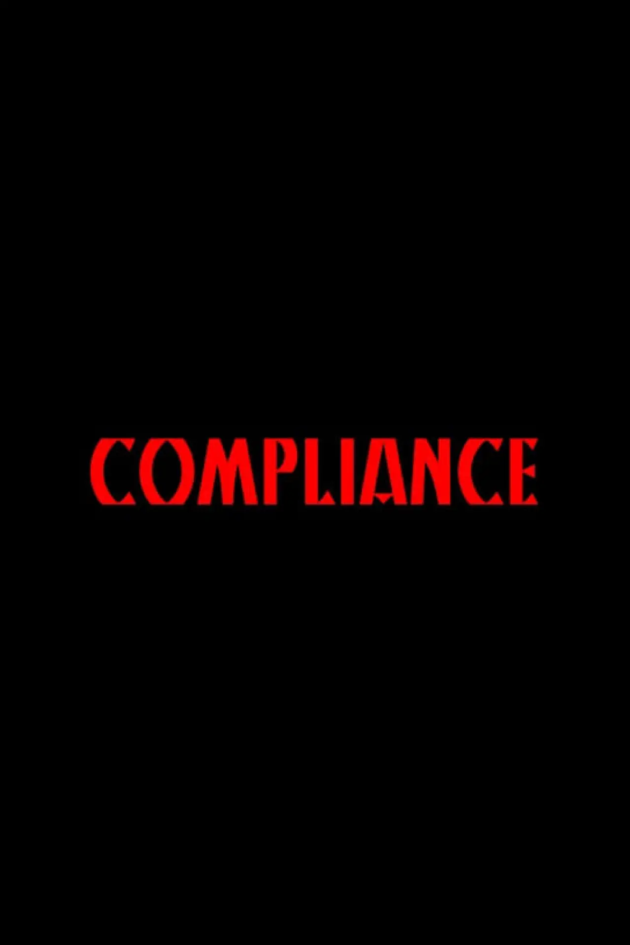 Plakat filmowy "Compliance"